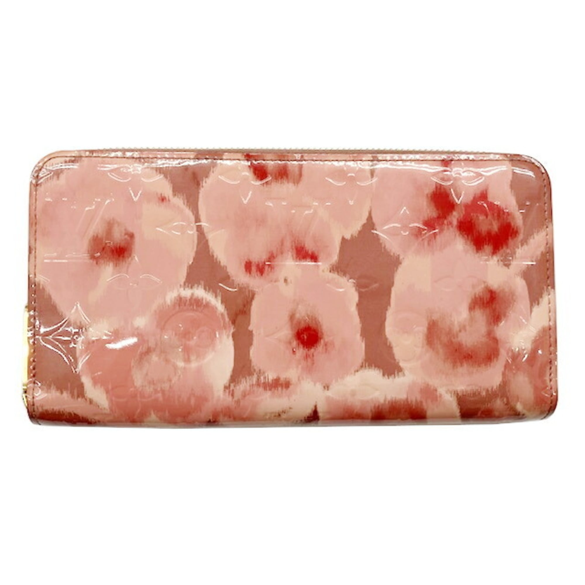 Louis Vuitton Pink Vernis Long Wallet