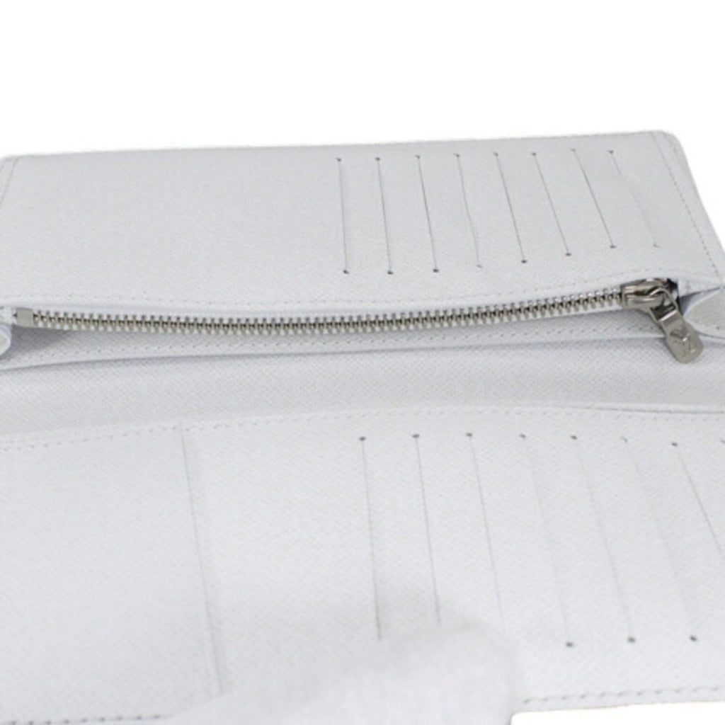 Louis Vuitton Taigarama Blanc White Taigarama Long Wallet