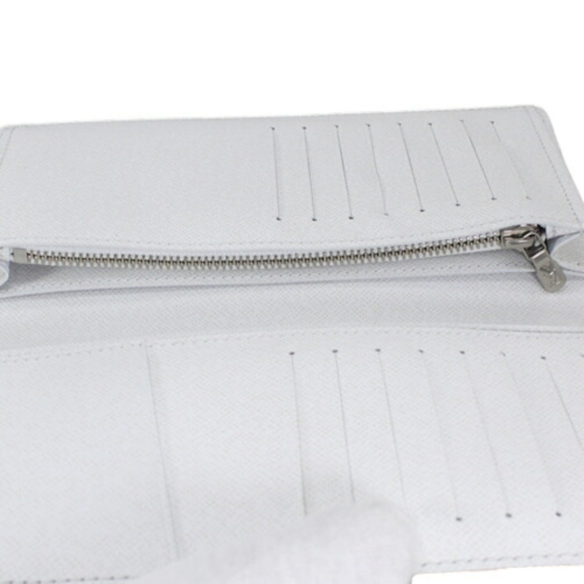 Louis Vuitton Taigarama Blanc White Taigarama Long Wallet