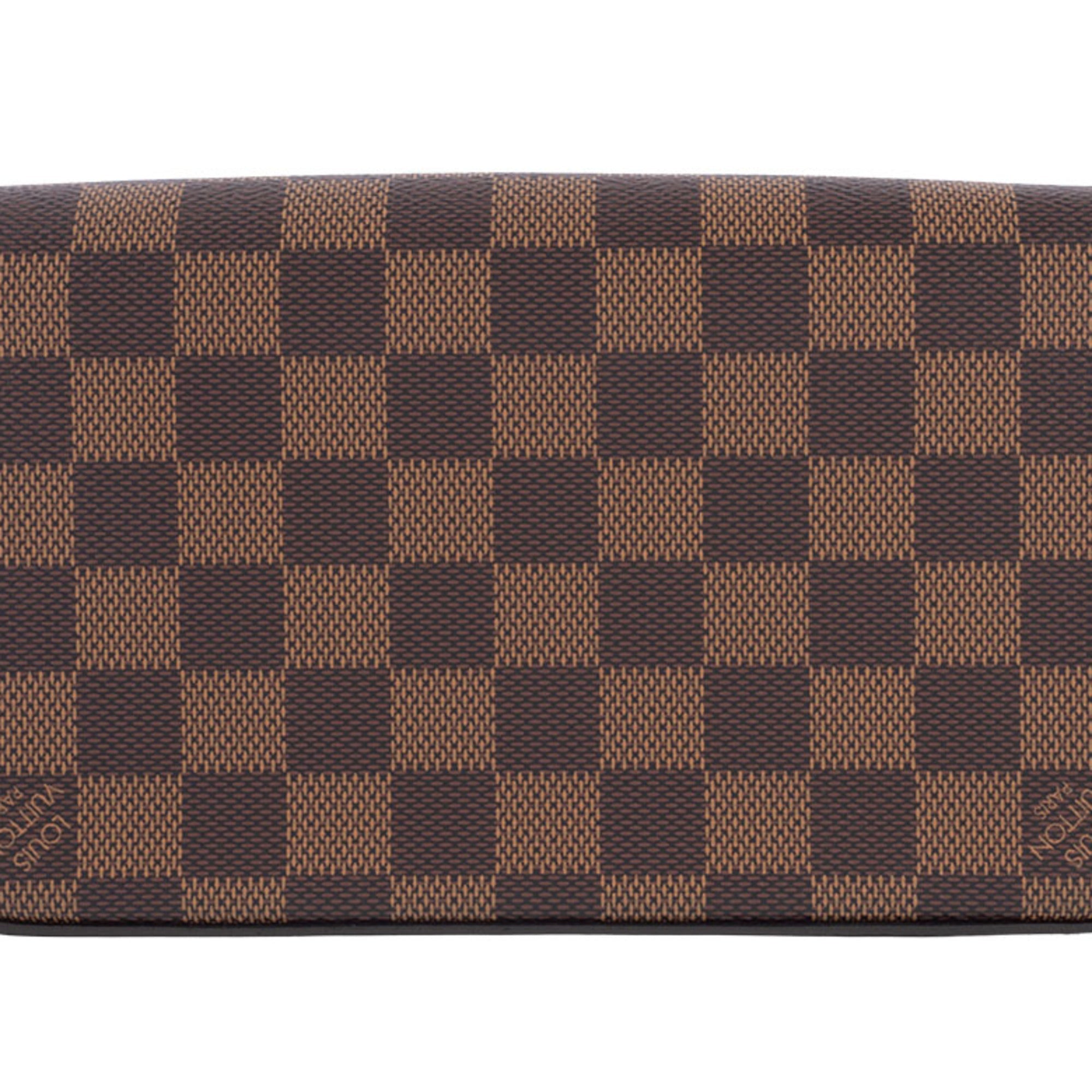 Louis Vuitton Brown Damier Canvas Ebene Damier Canvas Shoulder Bag