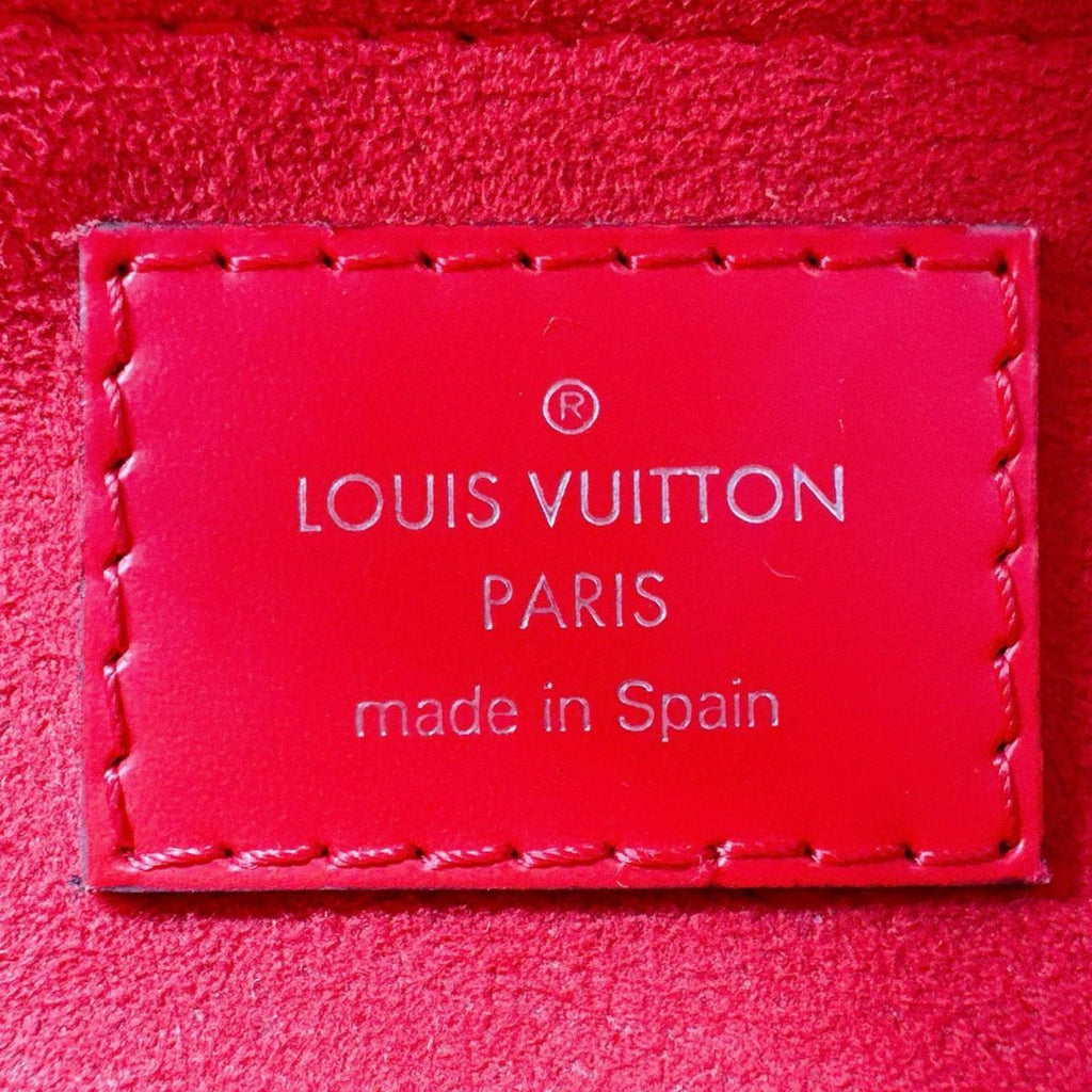 Louis Vuitton Red Color Epi Leather Handbag