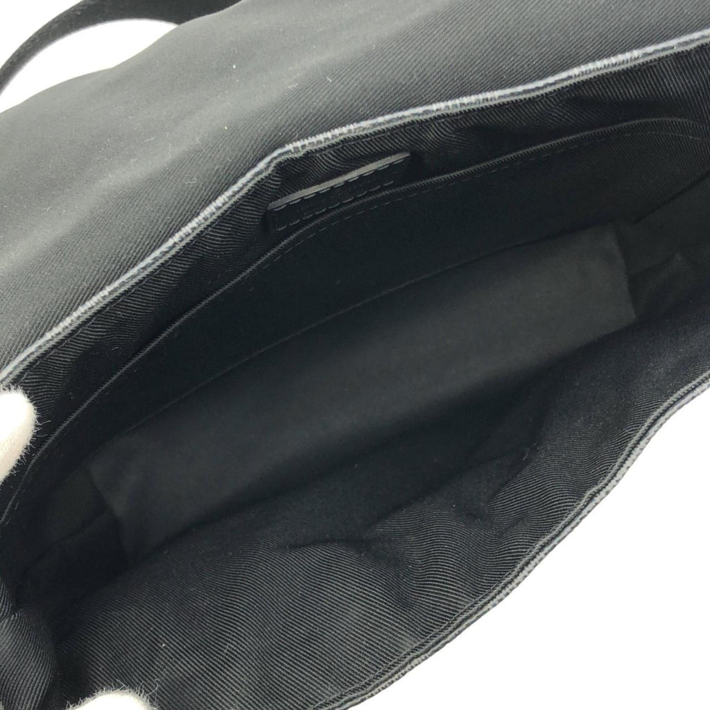 Louis Vuitton Dark Gray Graphite Coated Canvas Shoulder Bag