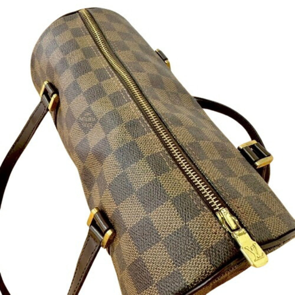 Louis Vuitton Damier Brown Leather Handbag