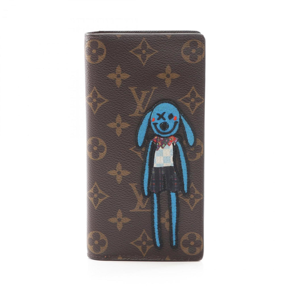 Louis Vuitton Brown Multi-Color Coated Canvas Long Wallet