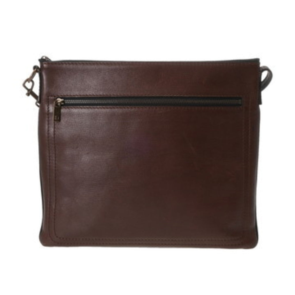 Louis Vuitton Coffee Utah Leather Shoulder Bag
