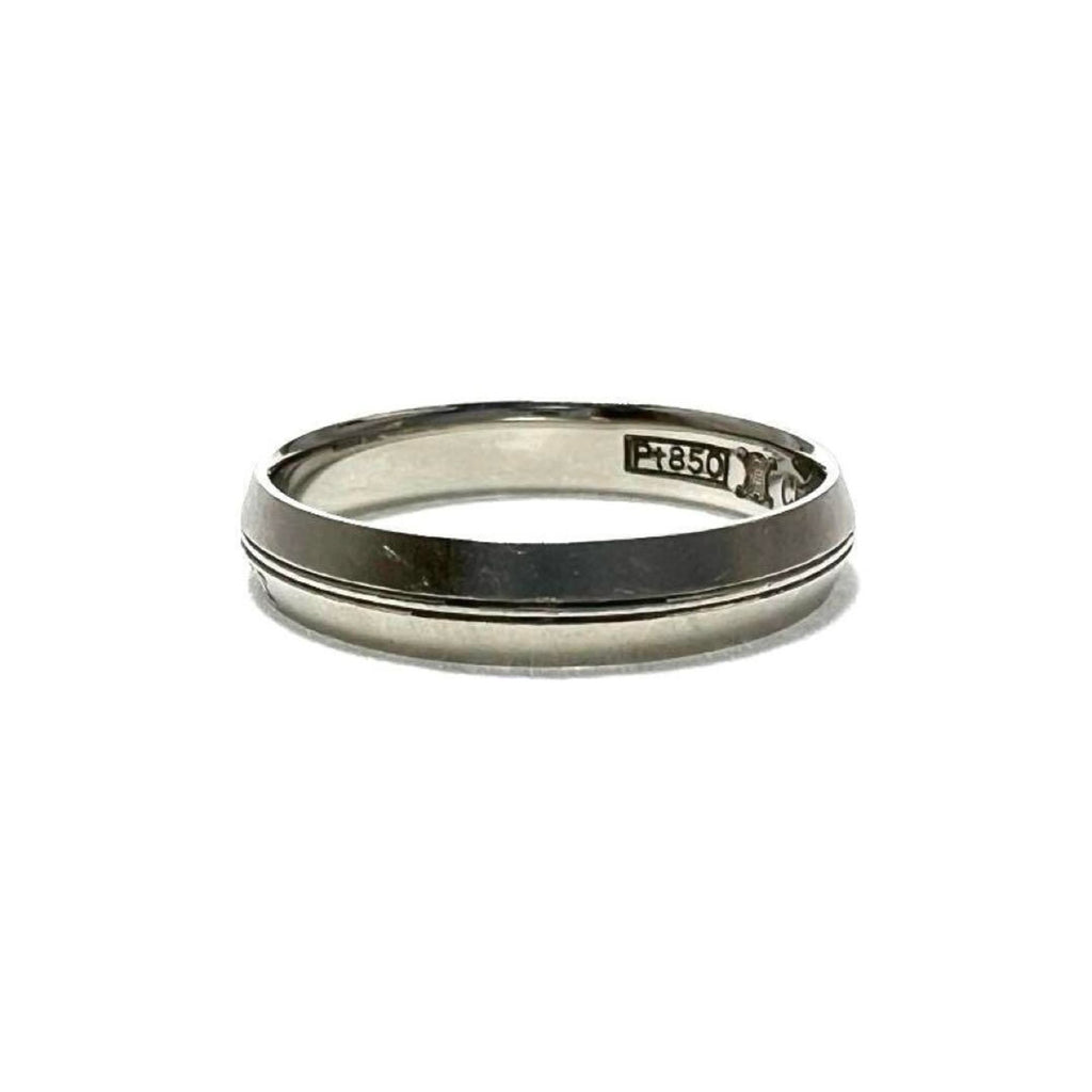 Celine Platinum 850 Band Ring