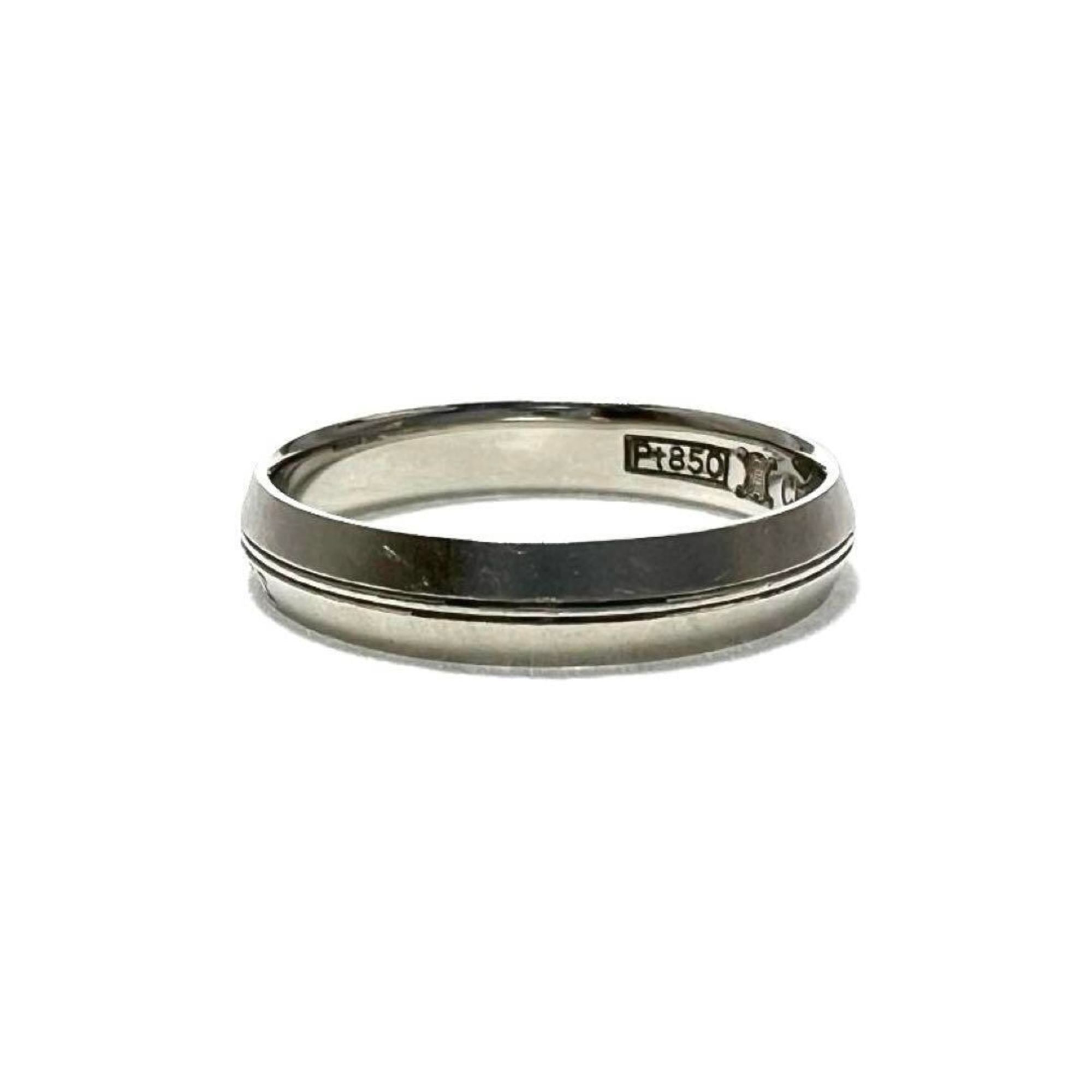 Celine Platinum 850 Band Ring