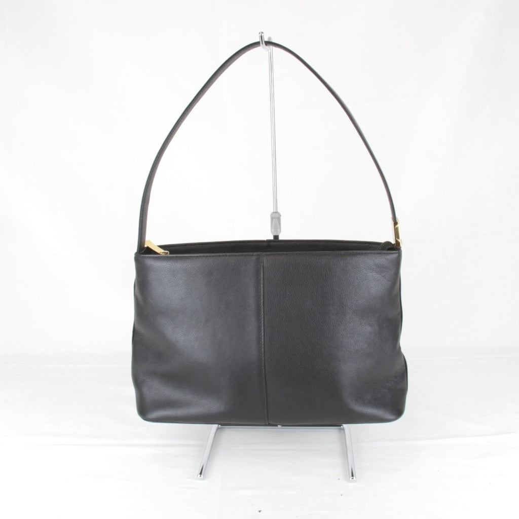 Burberry Black Leather Shoulder Bag