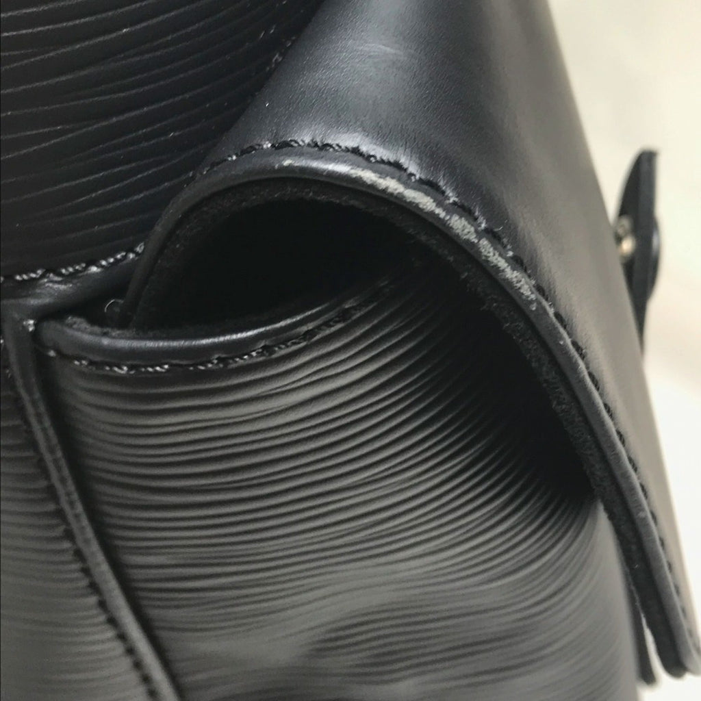 Louis Vuitton Black Epi Leather Backpack