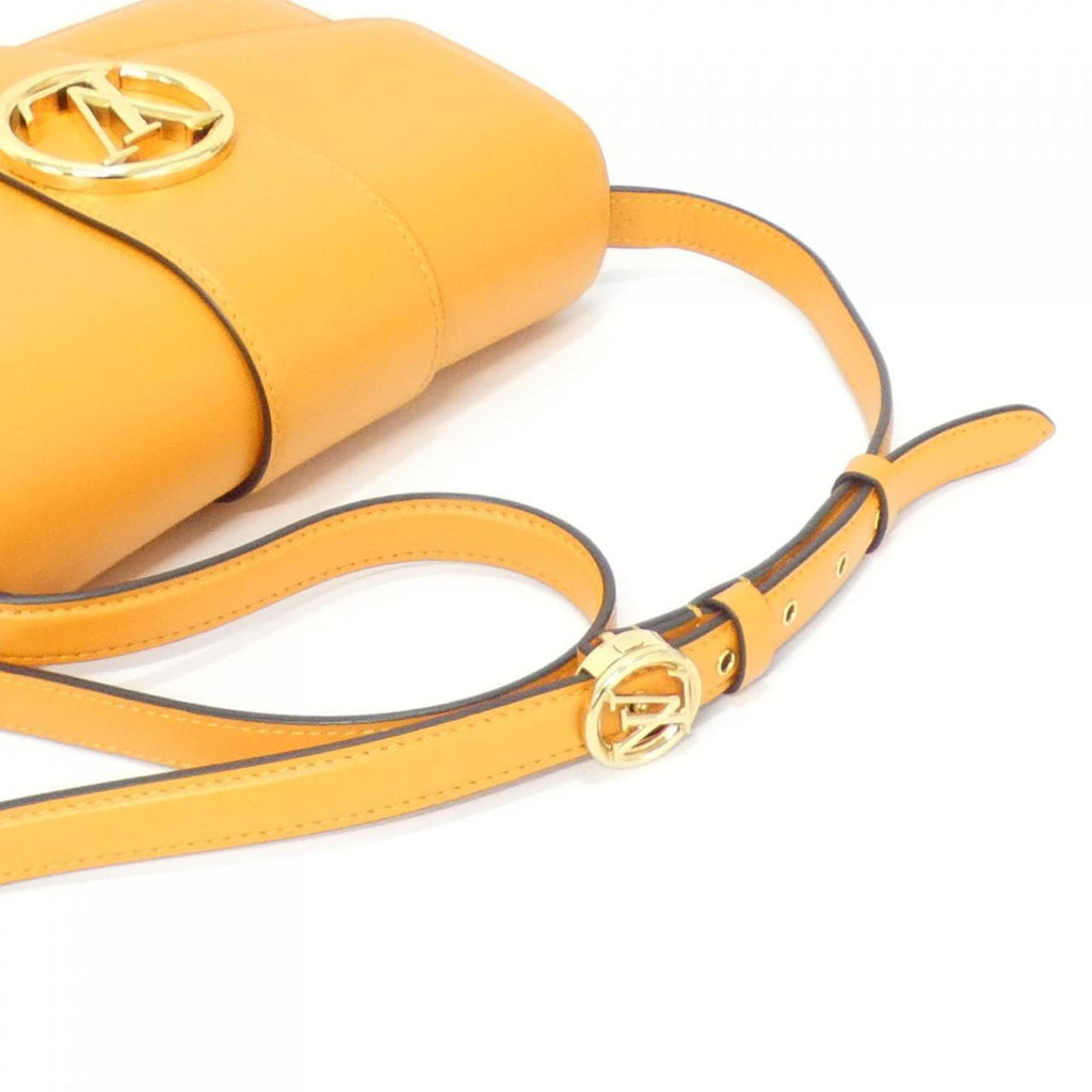 Louis Vuitton Orange Leather Shoulder Bag