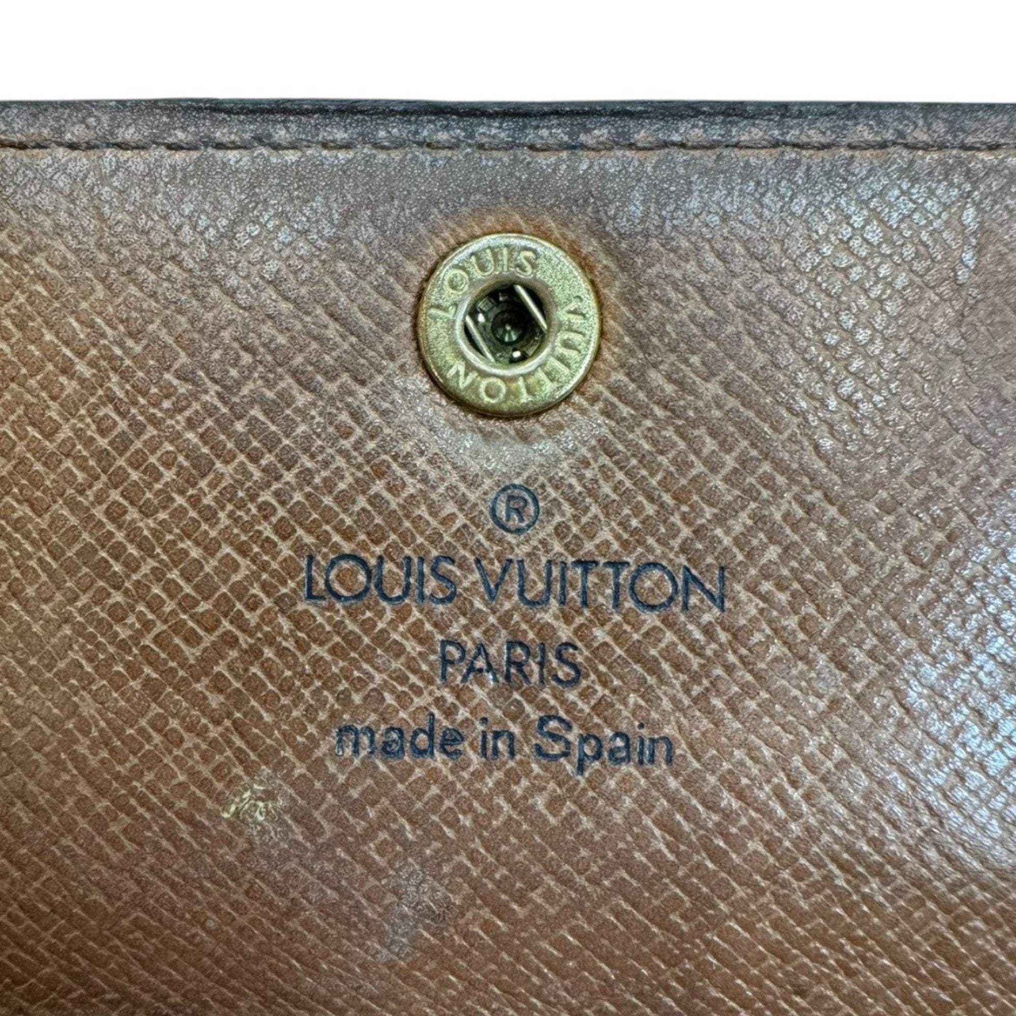 Louis Vuitton Brown Monogram Long Wallet