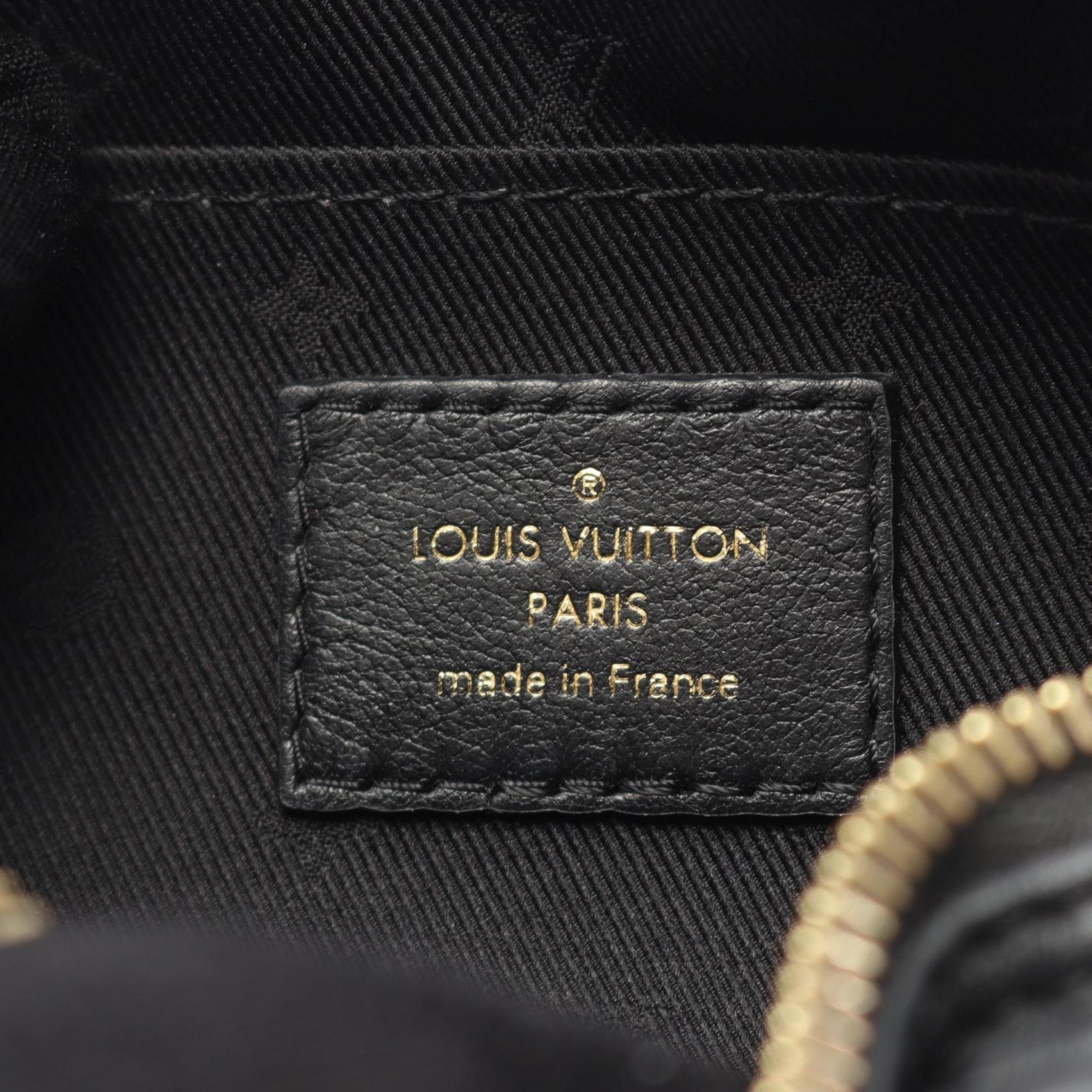 Louis Vuitton Black Noir Leather Handbag