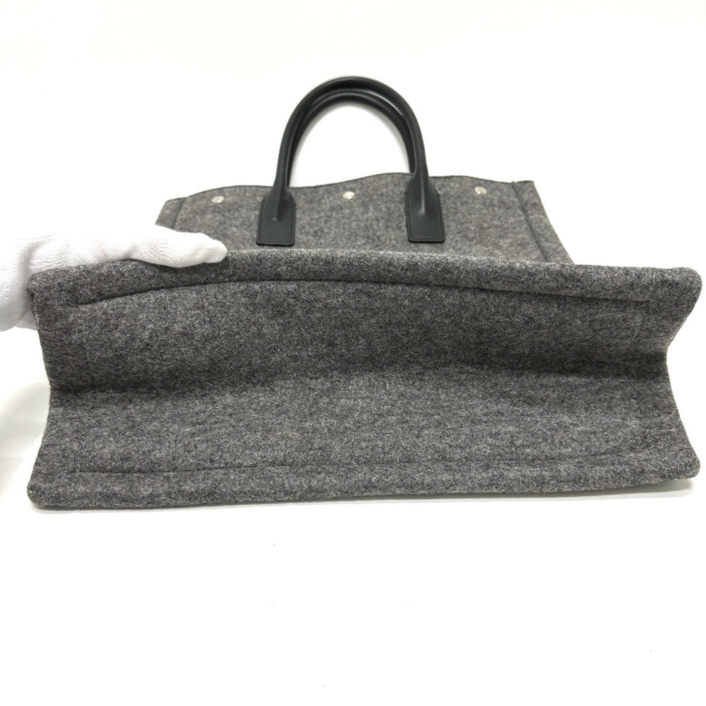 Saint Laurent Gray Other Tote Bag (Pre-Owned)