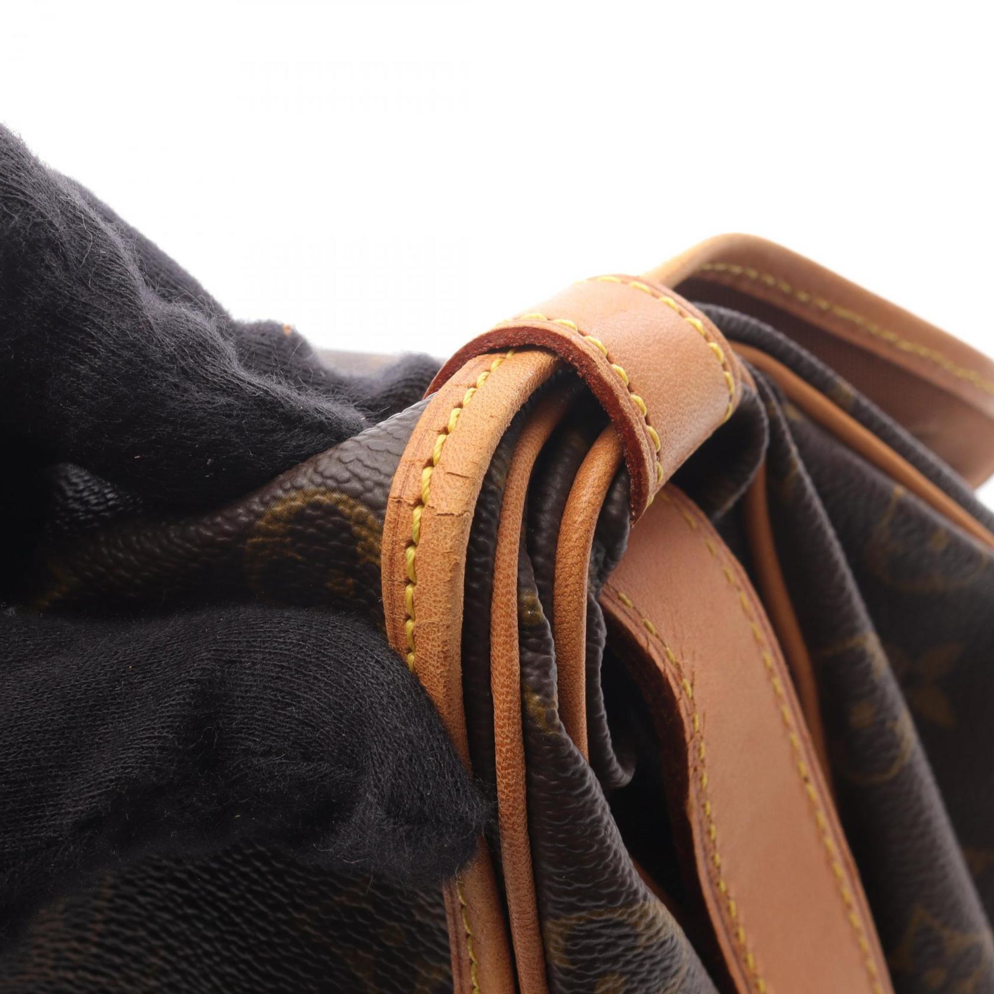 Louis Vuitton Brown Monogram Coated Canvas Pvc Leather Shoulder Bag