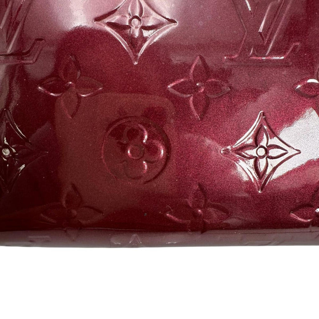Louis Vuitton Monogram Vernis Magenta Monogram Vernis Long Wallet