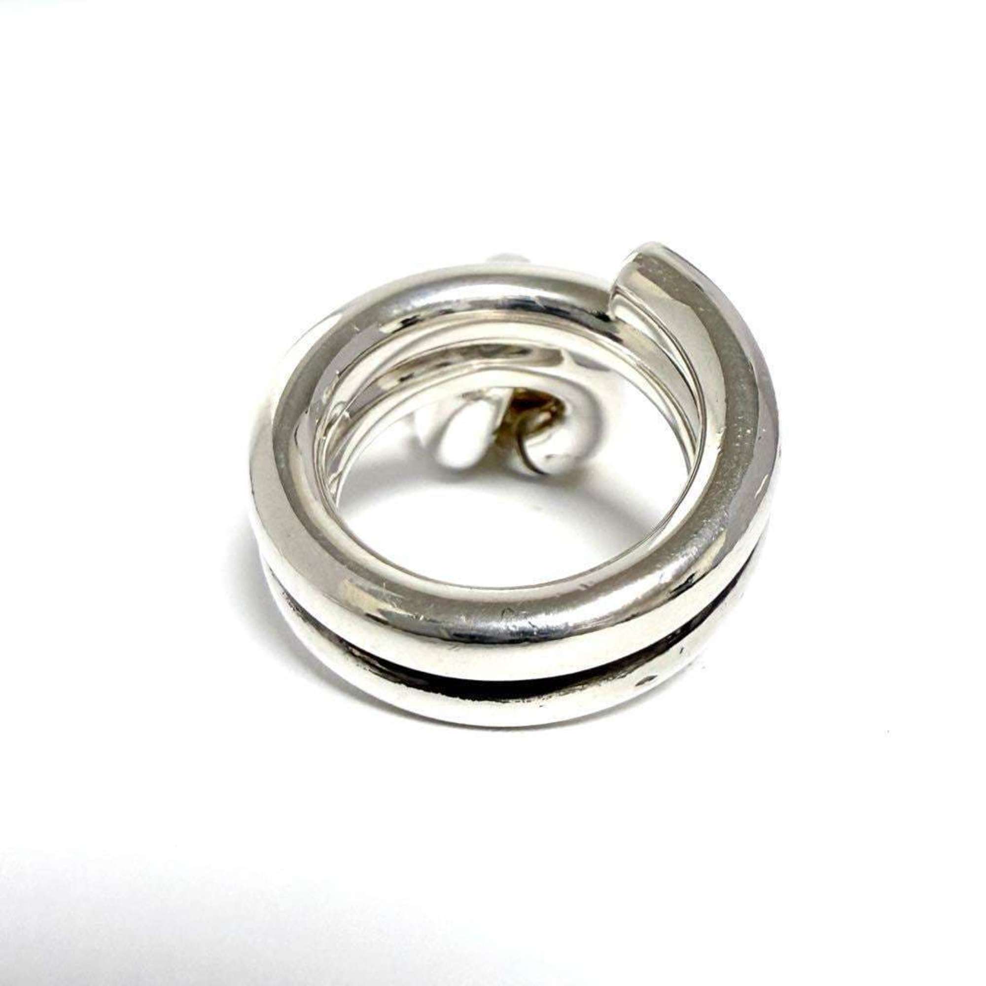 Bottega Veneta Silver 925 Band Ring