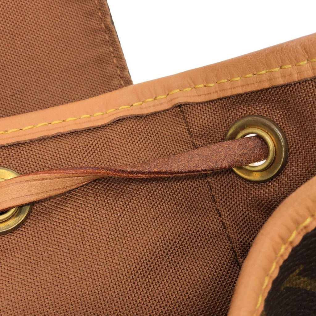 Louis Vuitton Marron Coated Canvas Backpack