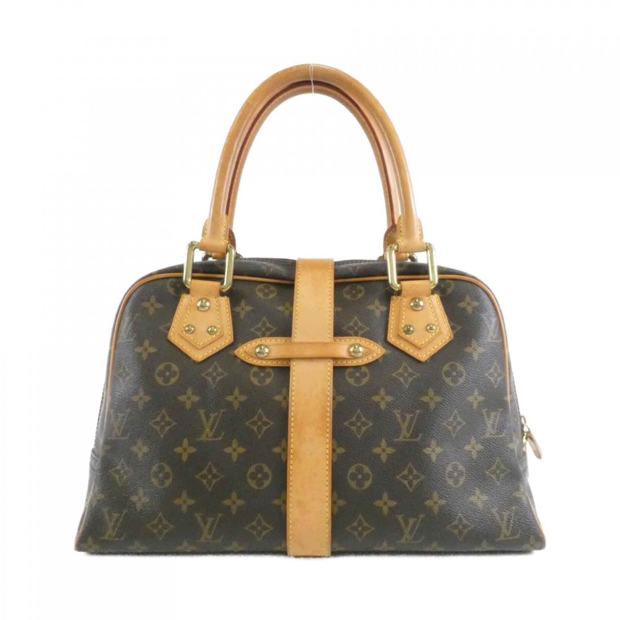 Louis Vuitton Monogram Marron Coated Canvas Handbag