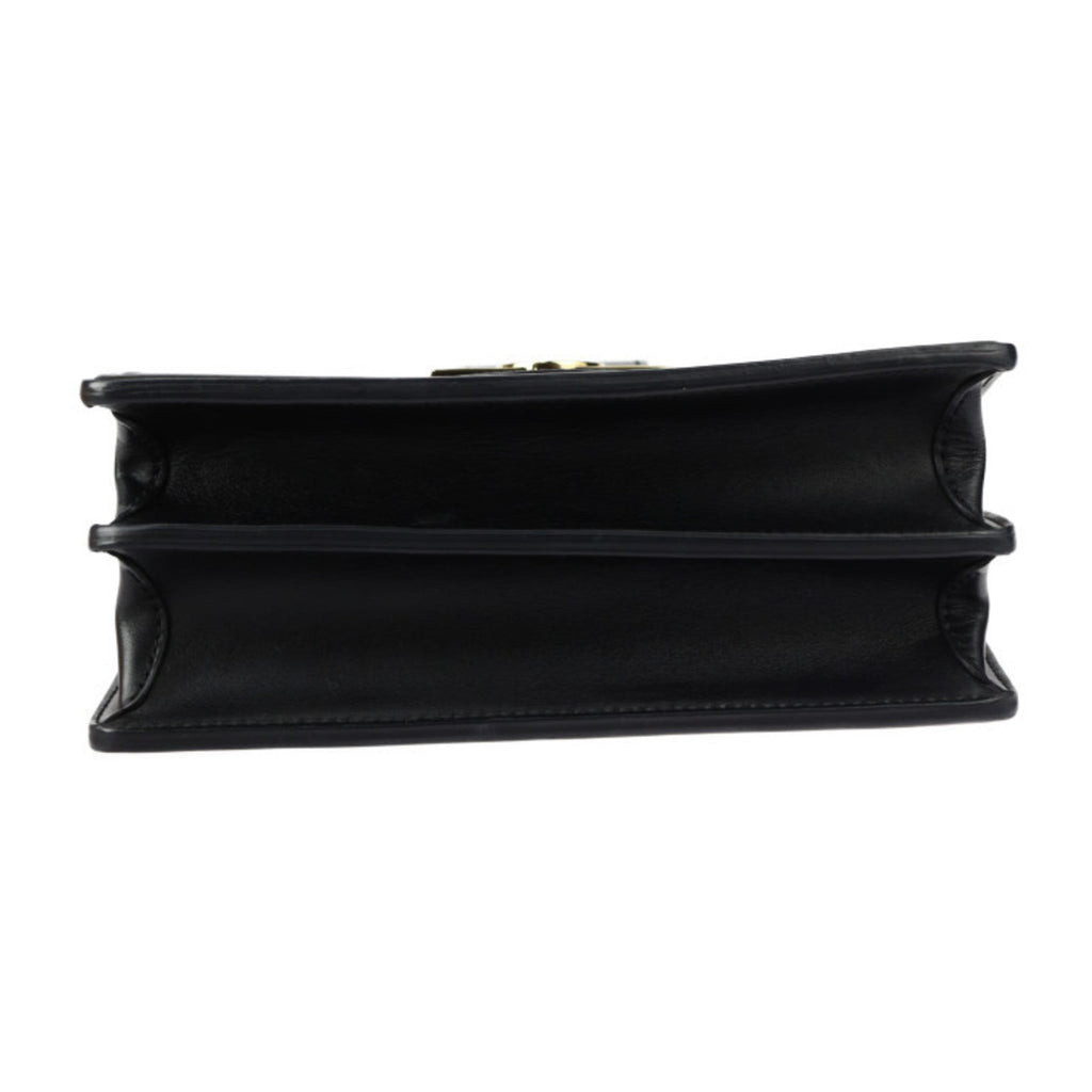 Louis Vuitton Black Leather Pochette Shoulder Bag
