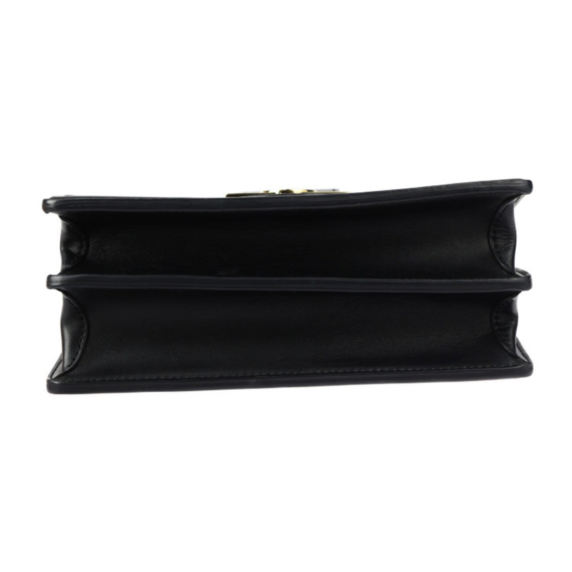 Louis Vuitton Black Leather Pochette Shoulder Bag
