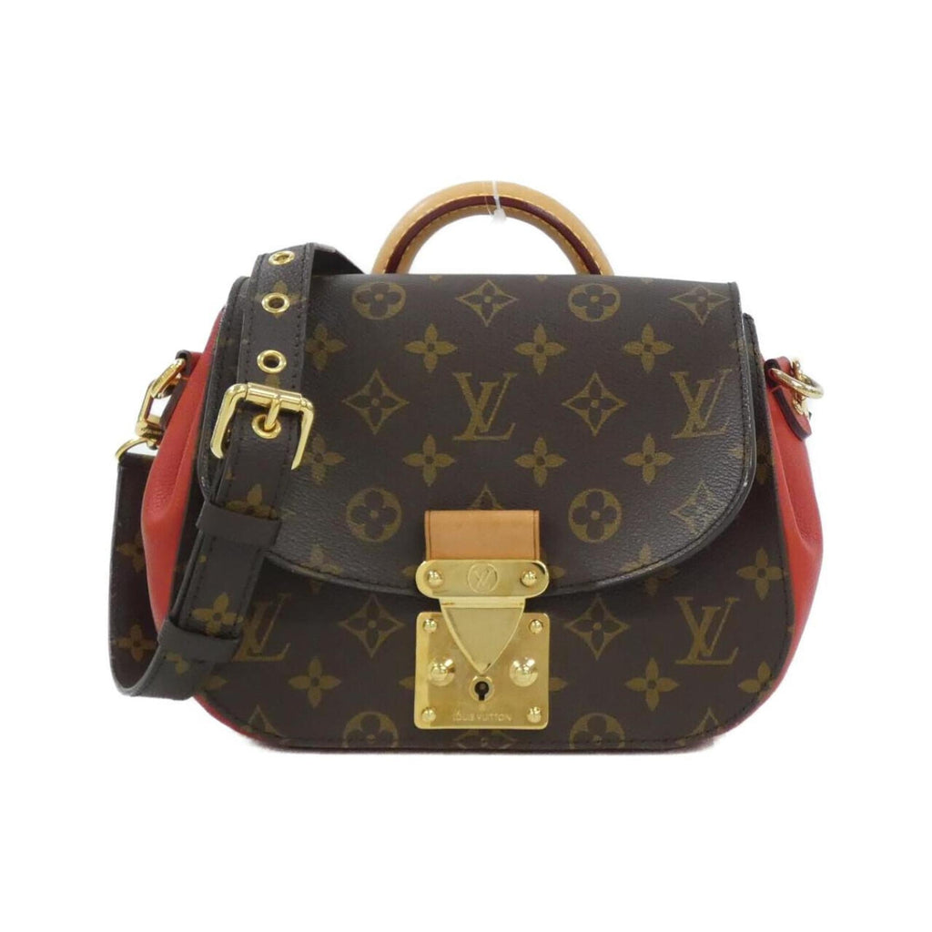 Louis Vuitton Marron Coated Canvas Handbag