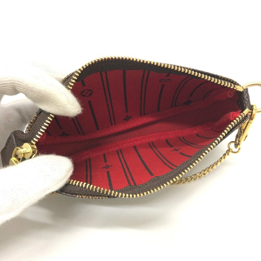 Louis Vuitton Brown Ebene Damier Canvas Pochette Pouch