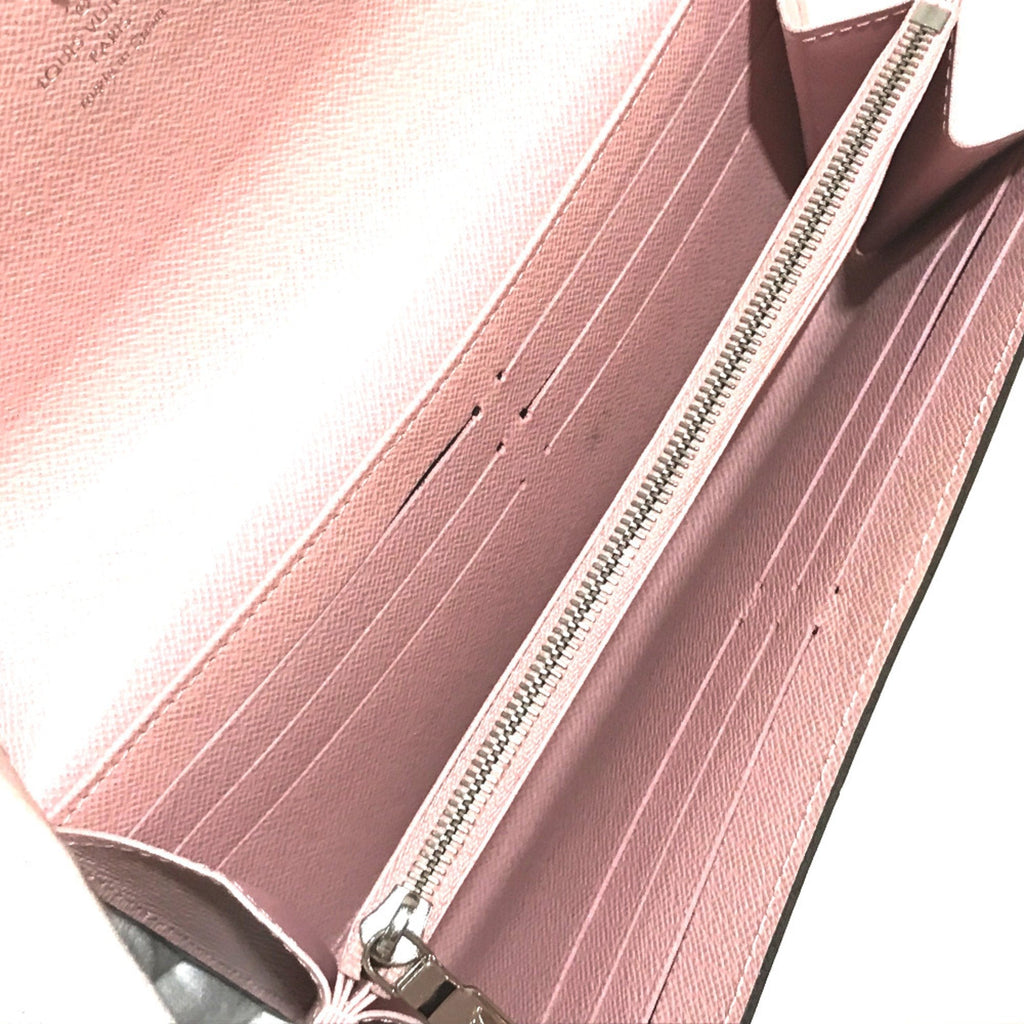 Louis Vuitton Pink Leather Wallet