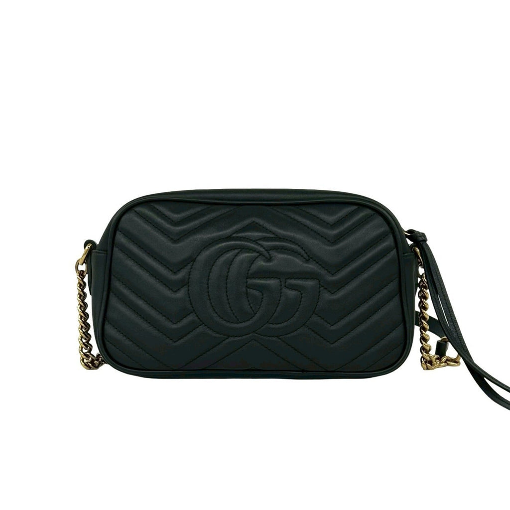 Gucci Black Leather Shoulder Bag (Pre-Owned)