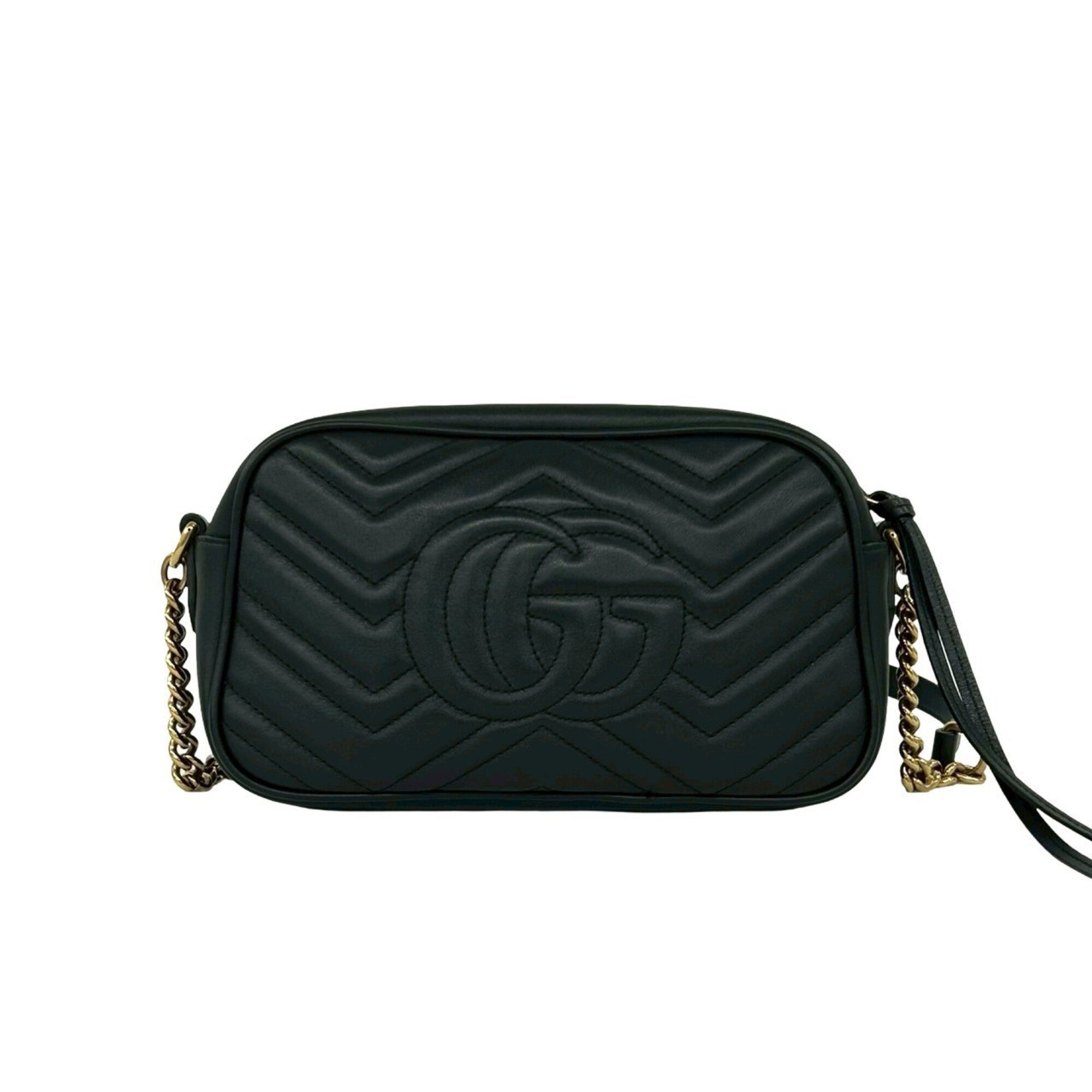 Gucci Black Leather Shoulder Bag (Pre-Owned)
