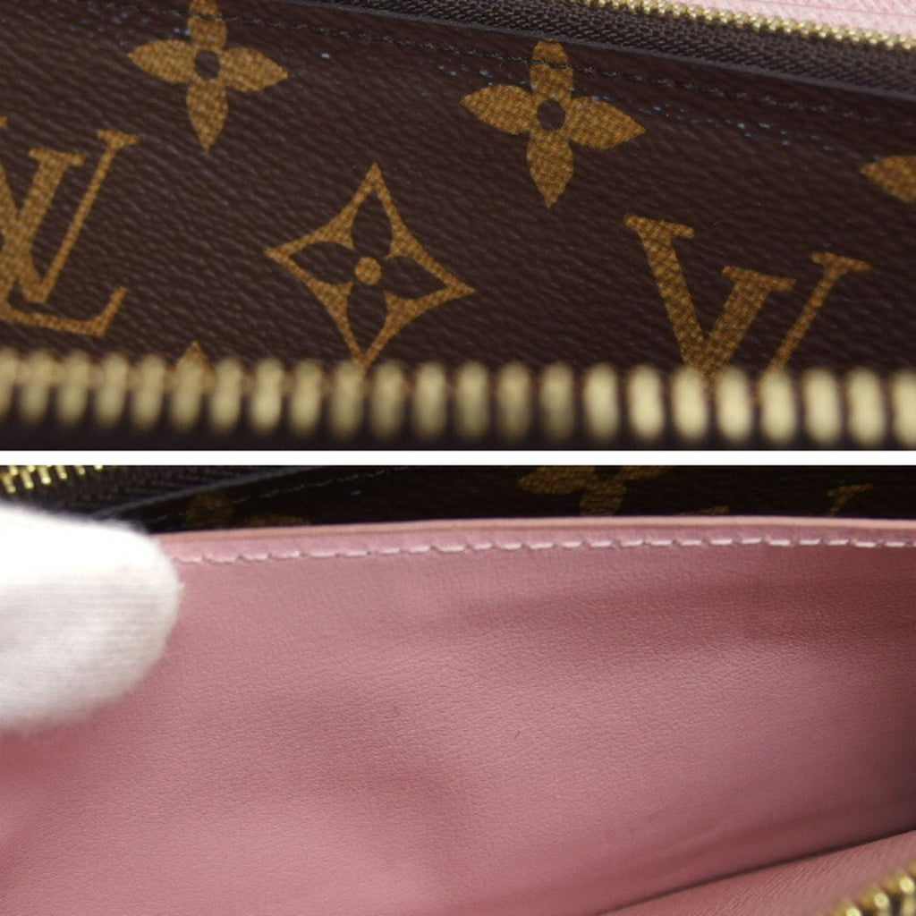 Louis Vuitton Brown Pink Rose Ballerine Monogram Canvas Long Wallet