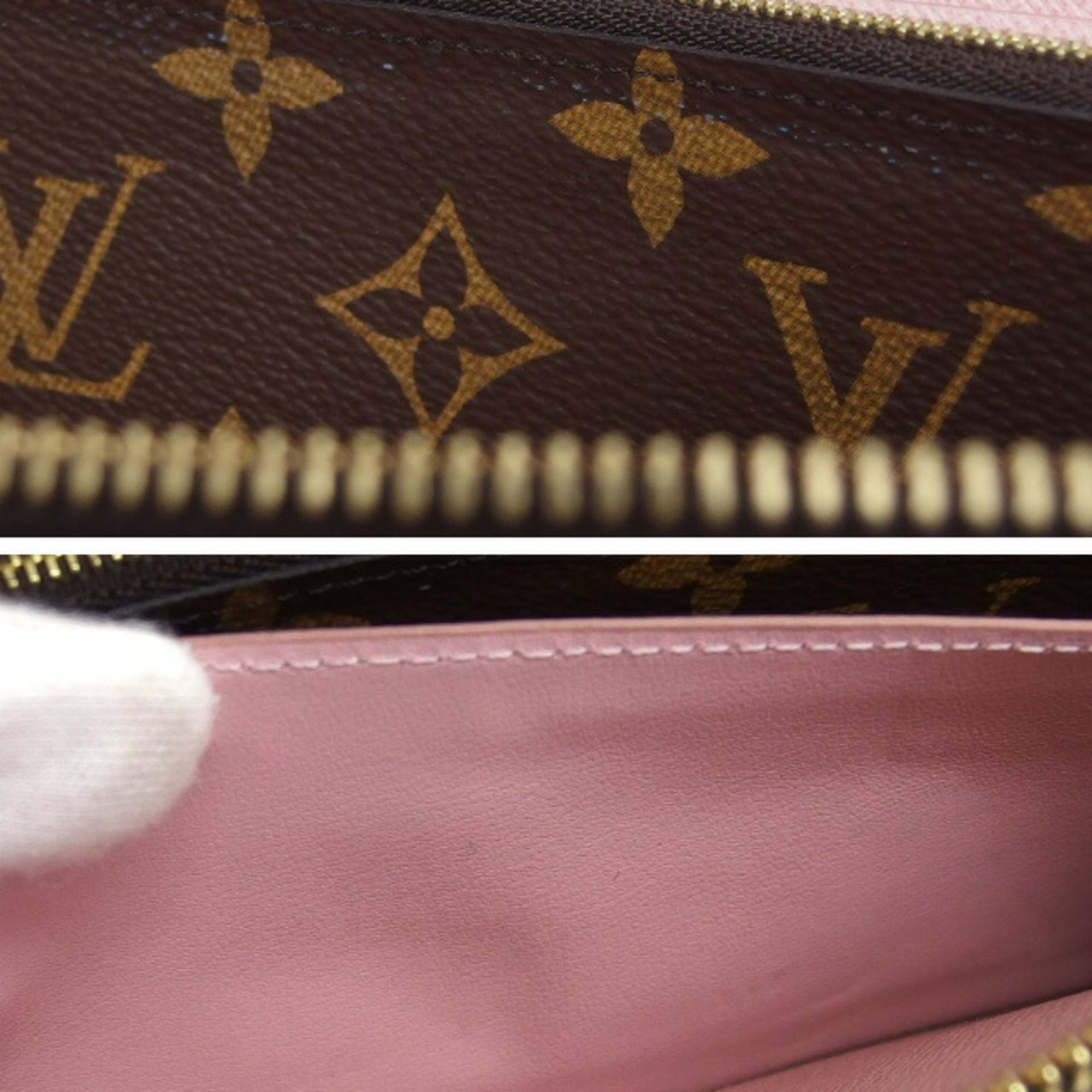 Louis Vuitton Brown Pink Rose Ballerine Monogram Canvas Long Wallet