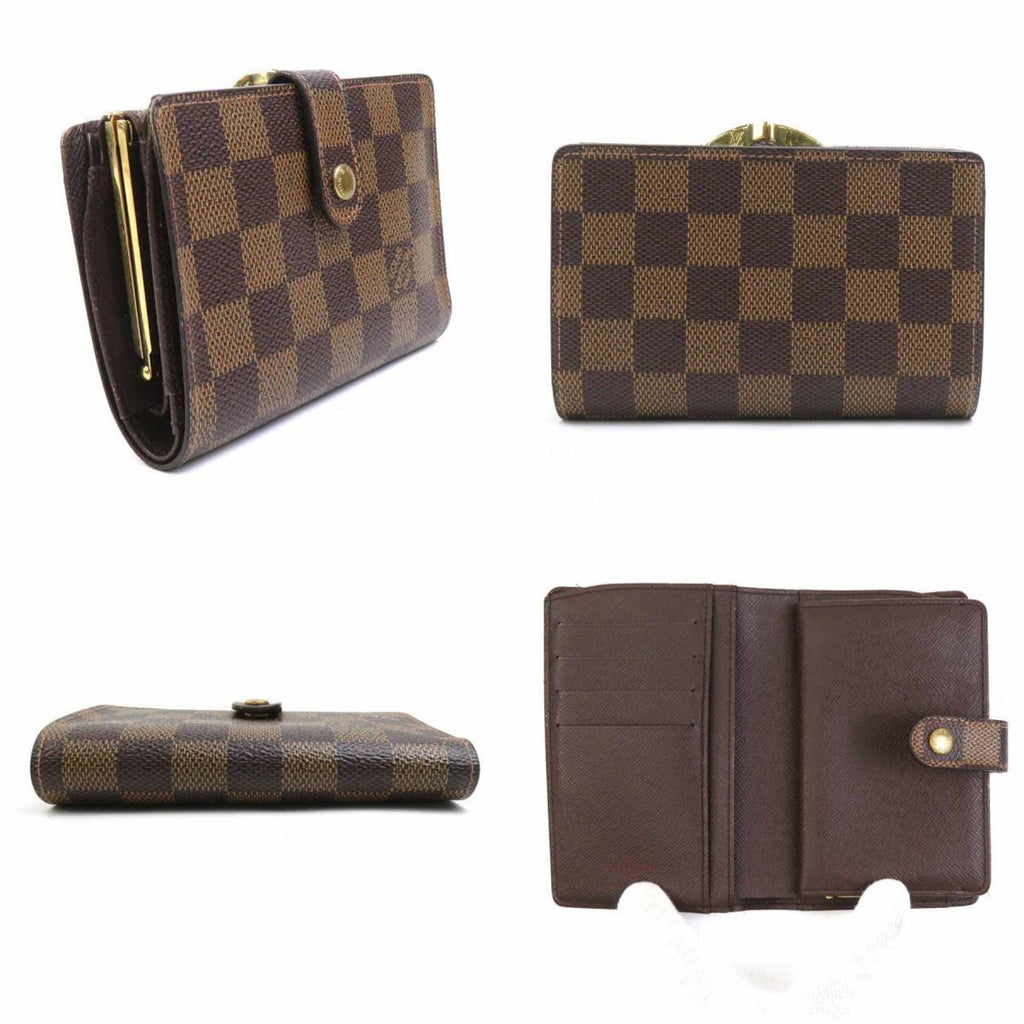 Louis Vuitton Damier Brown Damier Canvas Galle Damier Canvas Wallet