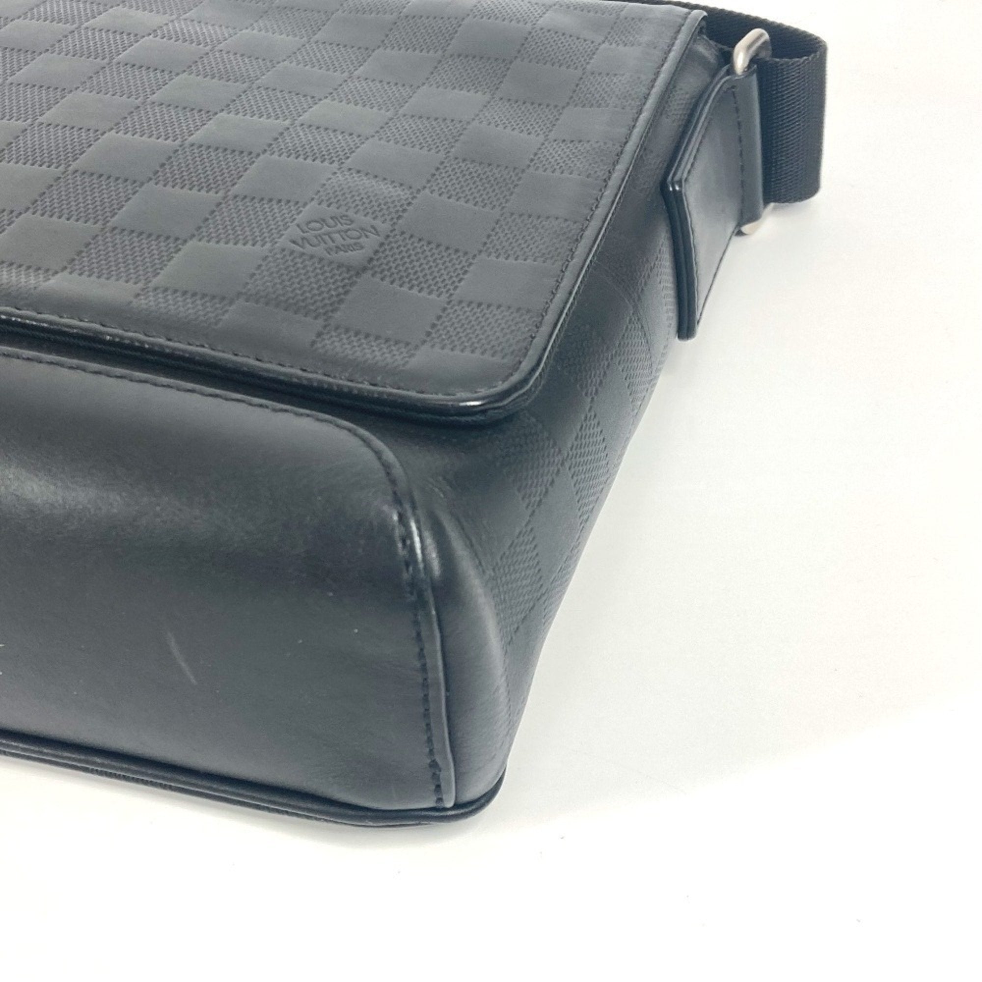 Louis Vuitton Black Damier Infini Shoulder Bag