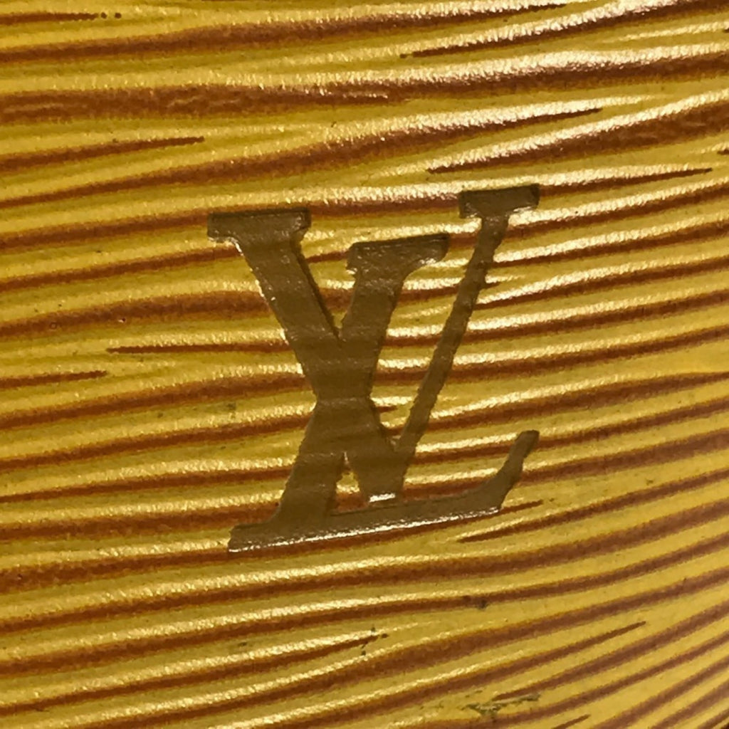 Louis Vuitton Yellow Epi Leather Handbag Tote Bag