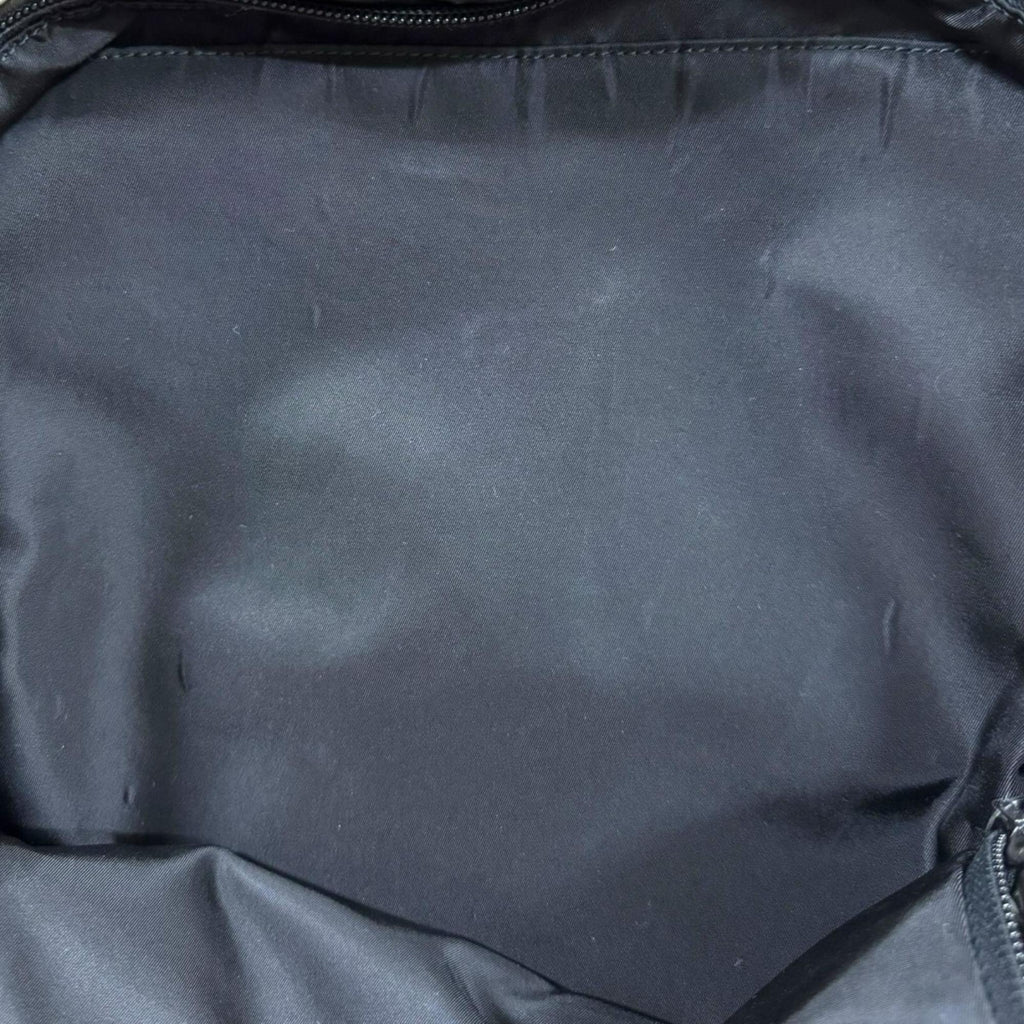 Prada Black Green Nylon Backpack