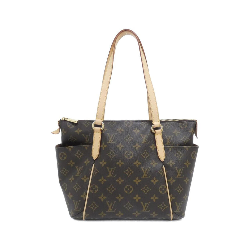 Louis Vuitton Brown Coated Canvas Handbag