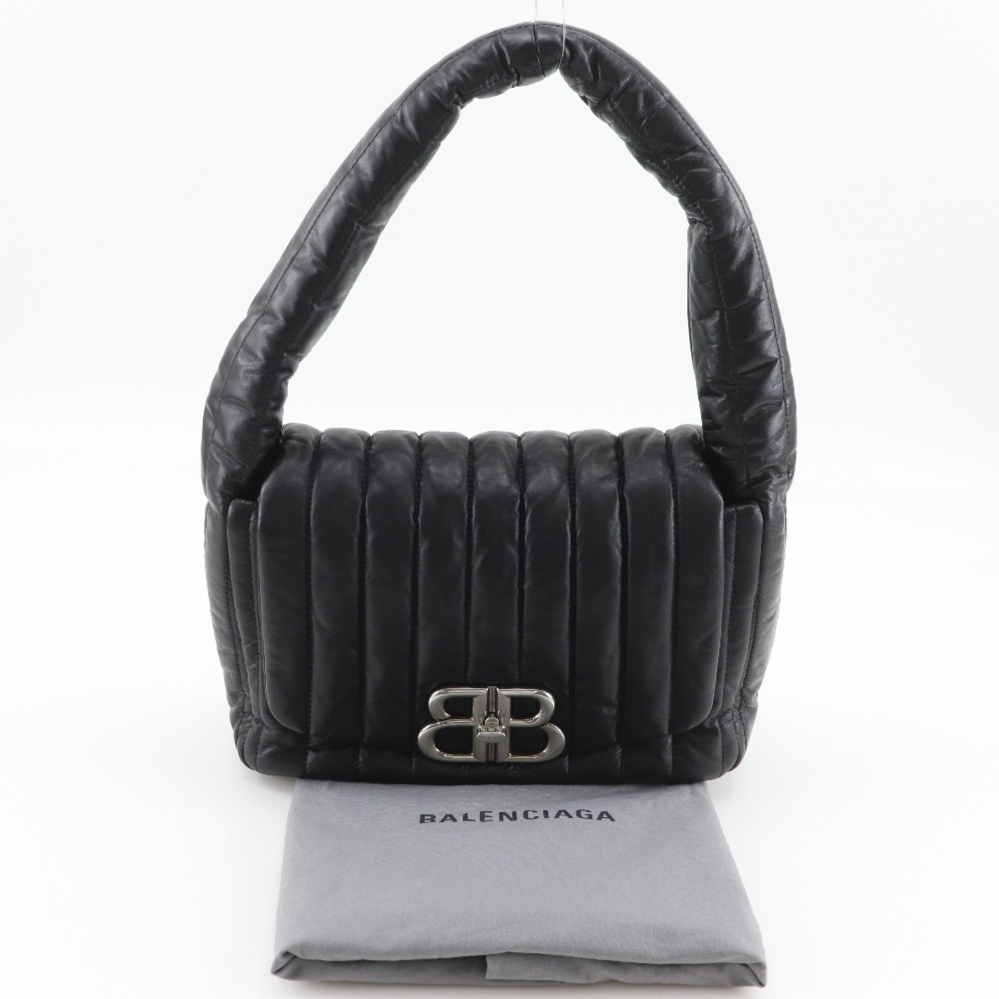 Balenciaga Black Leather Shoulder