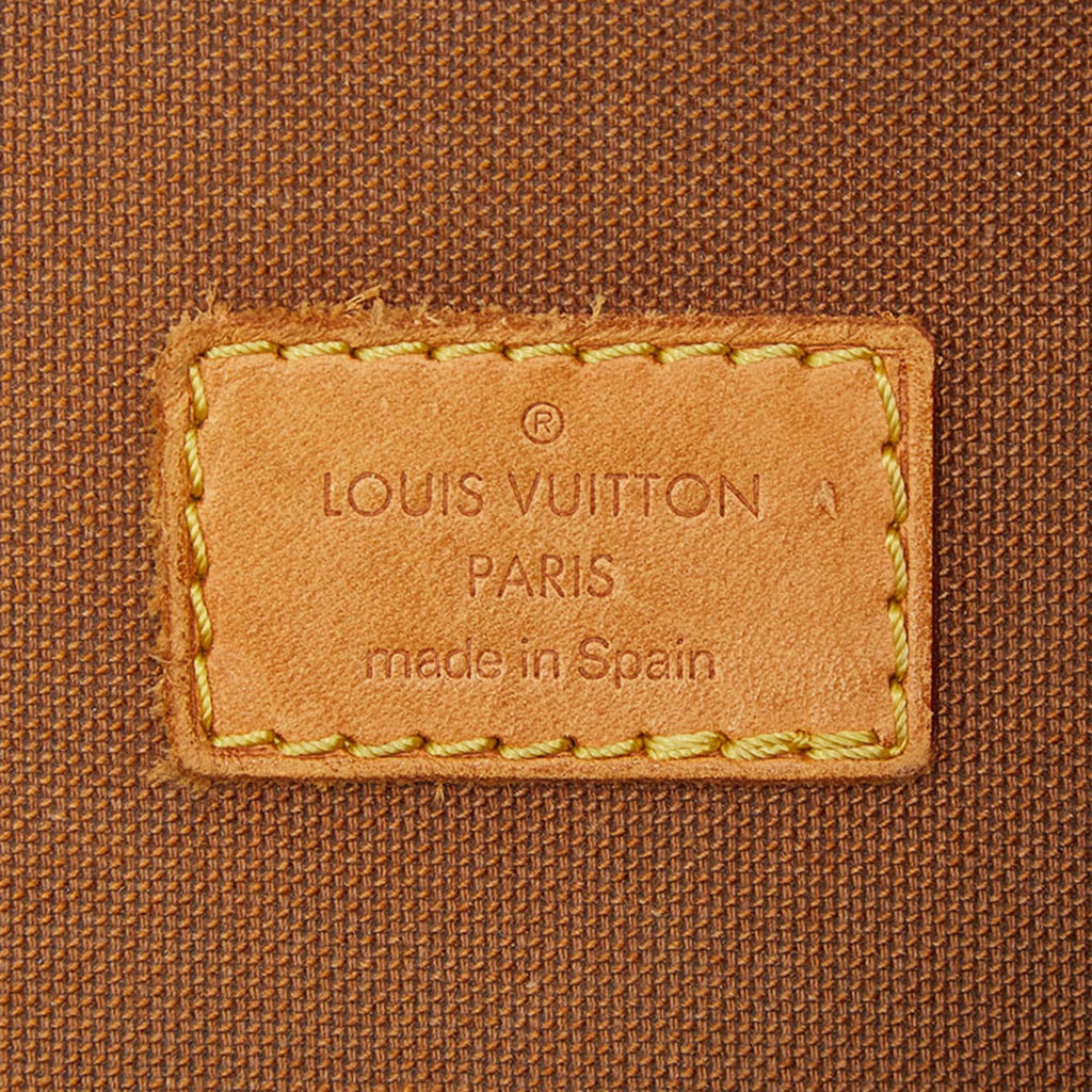 Louis Vuitton Brown Pvc Leather Sling Bag