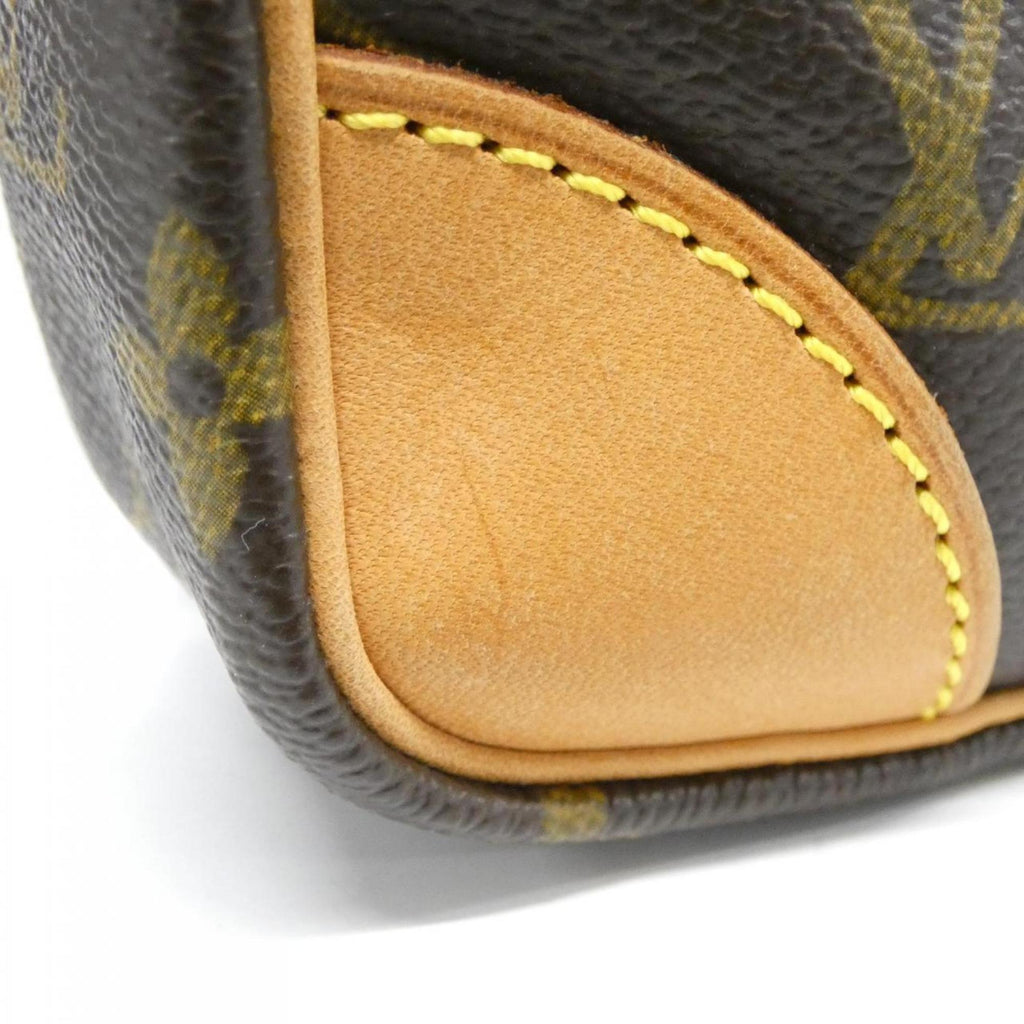 Louis Vuitton Marron Coated Canvas Shoulder Bag