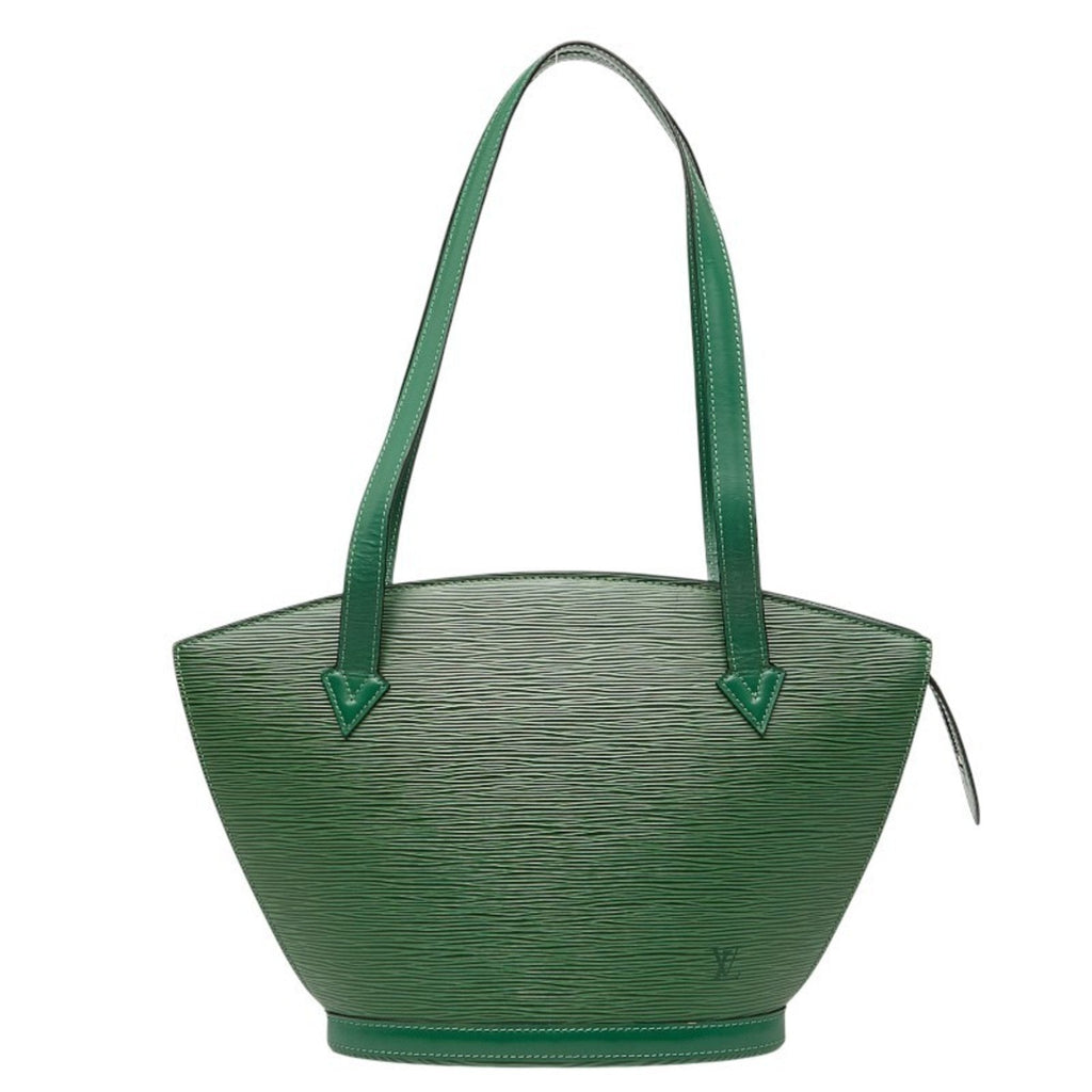 Louis Vuitton Epi Borneo Green Leather Handbag Shoulder Bag