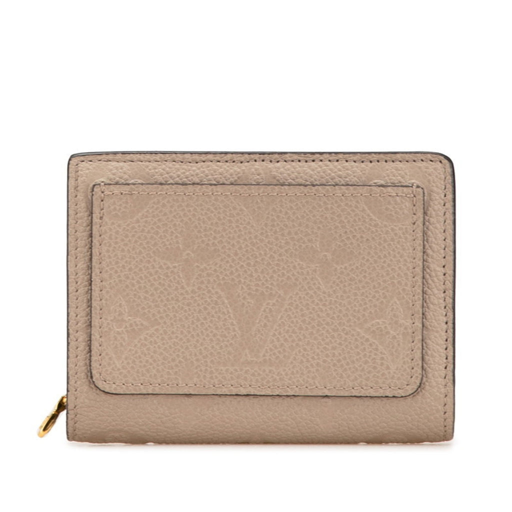 Louis Vuitton Beige Tourterelle Leather Wallet
