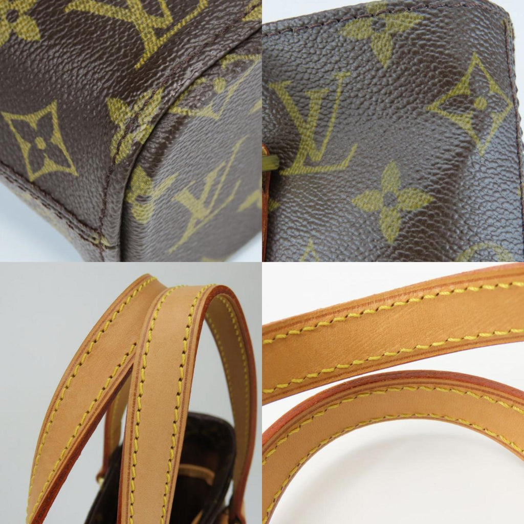 Louis Vuitton Brown Monogram Leather Handbag