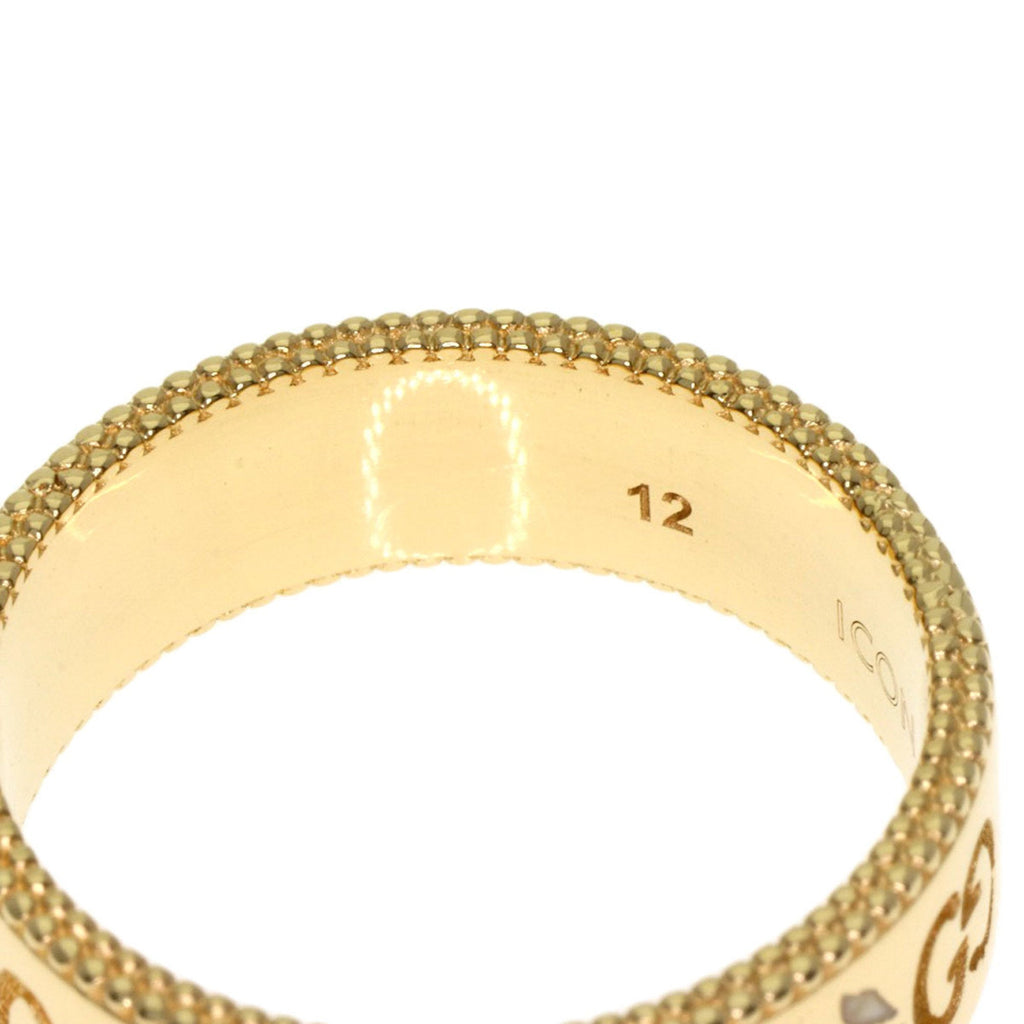 Gucci Icon Yellow Gold (18K) Band Ring (Pre-Owned)