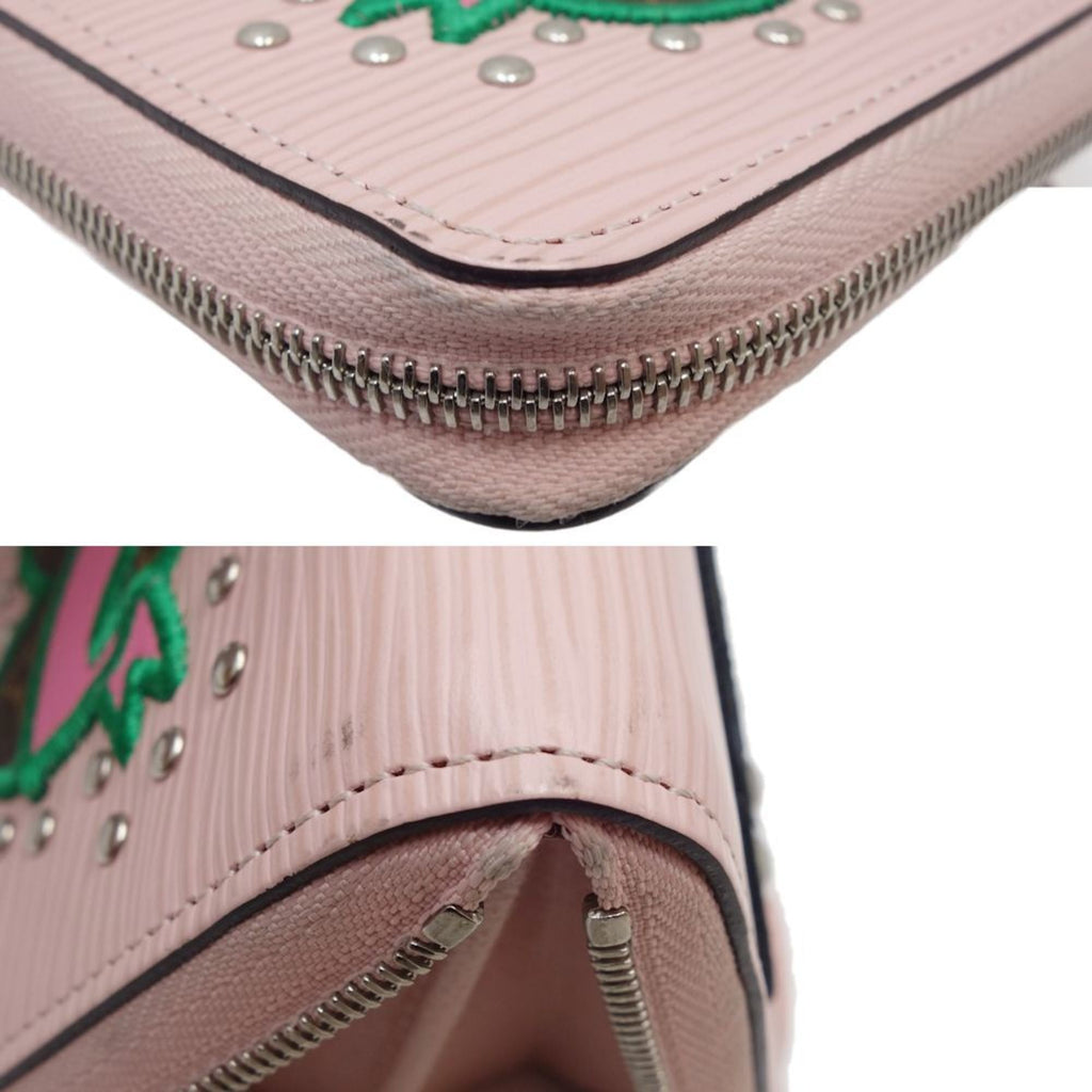Louis Vuitton Rose Ballerine Leather Wallet