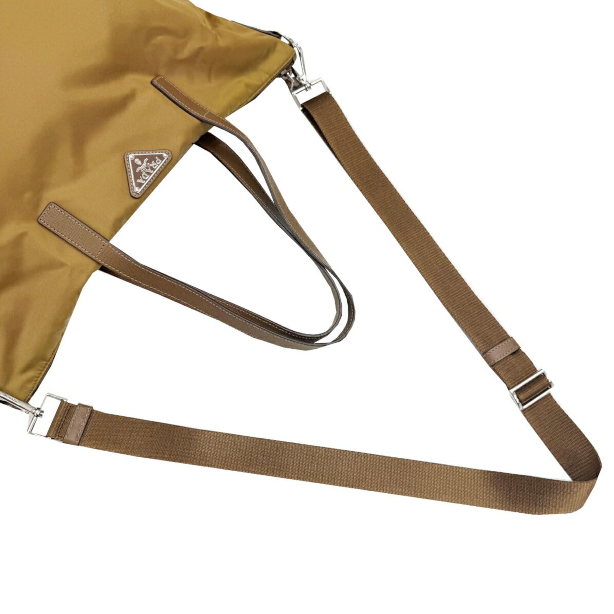 Prada Nylon Shoulder Bag Tote Bag