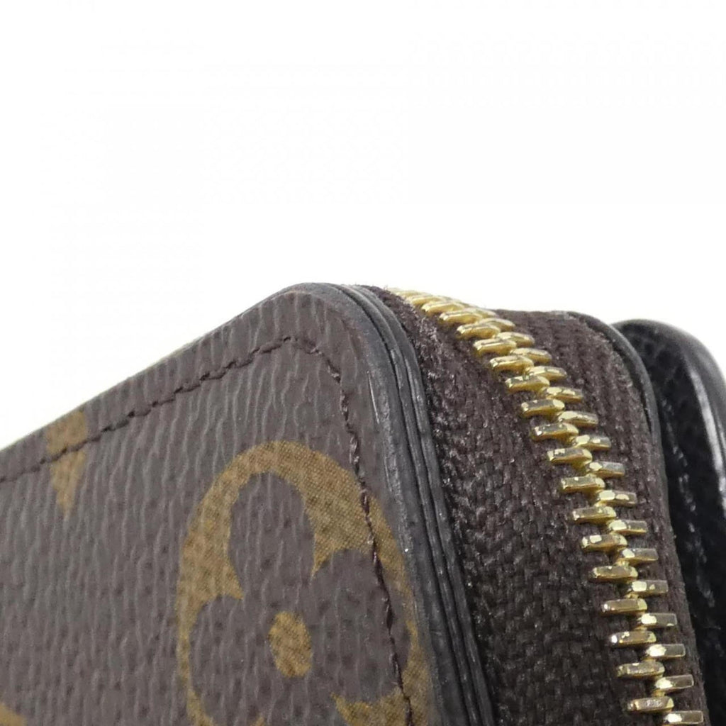 Louis Vuitton Marron Coated Canvas Wallet