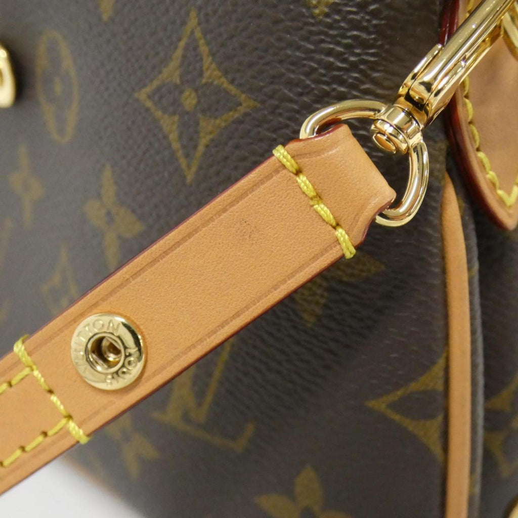 Louis Vuitton Brown Coated Canvas Pochette Shoulder Bag