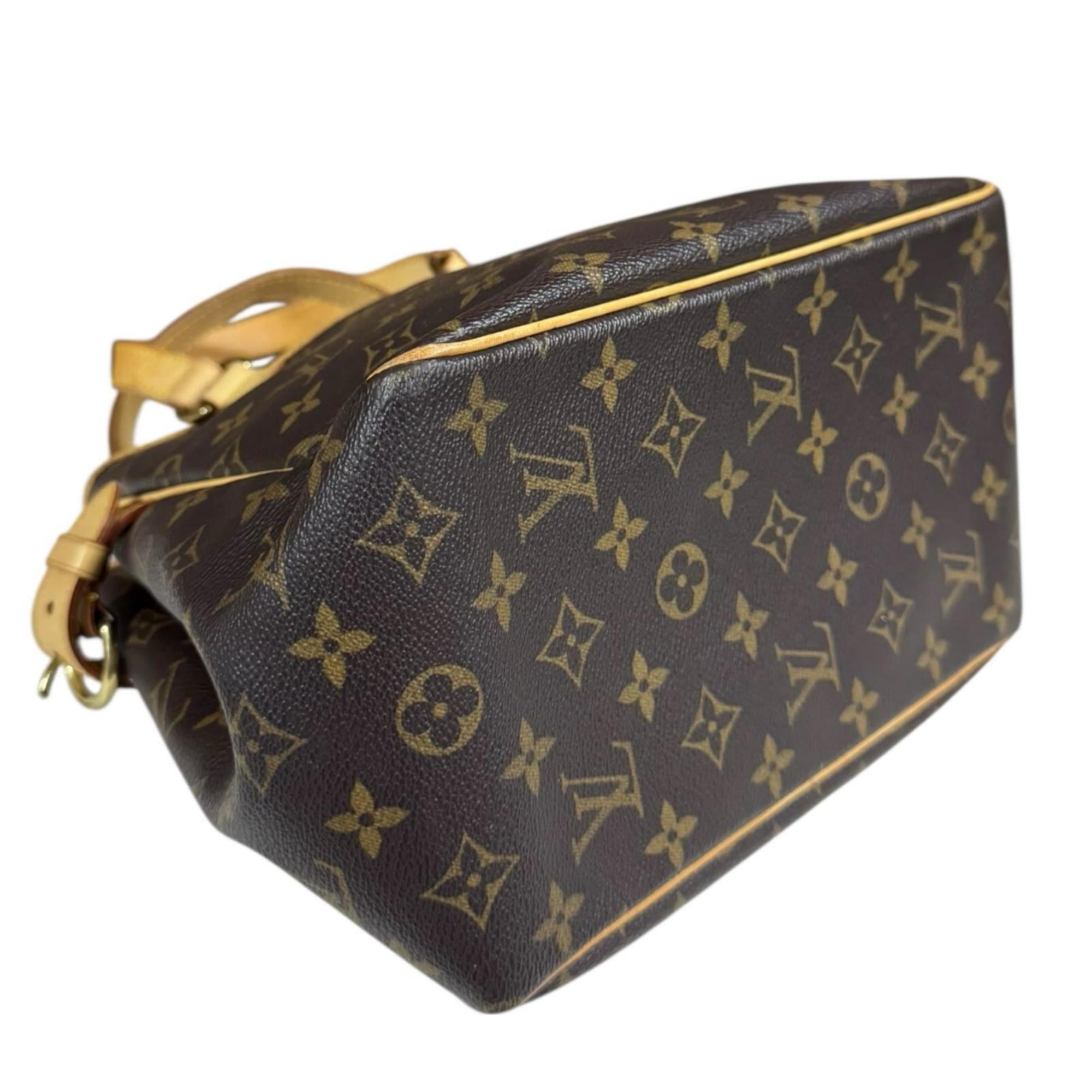 Louis Vuitton Brown Monogram Handbag