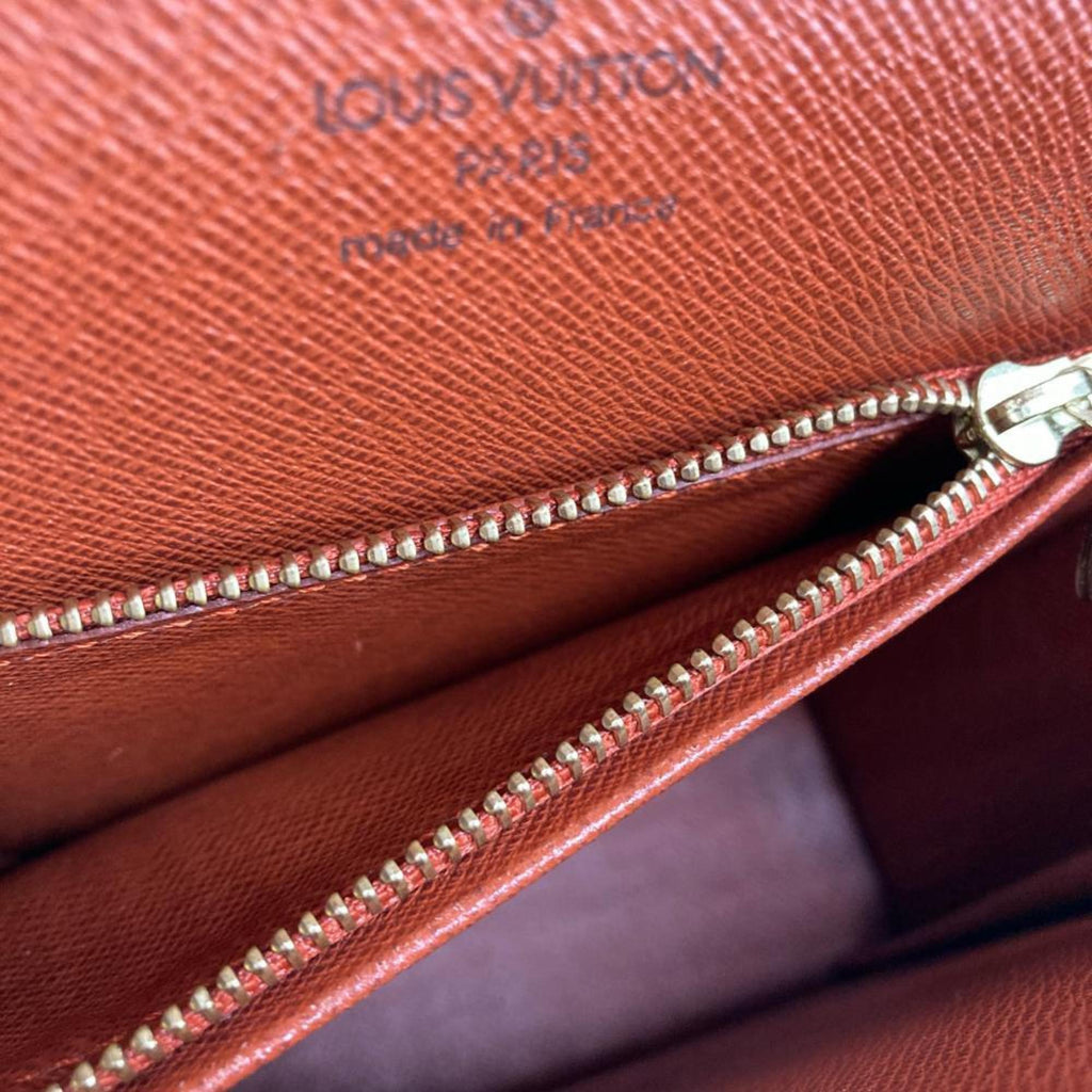 Louis Vuitton Damier Damier Canvas Ebene Damier Canvas Shoulder Bag