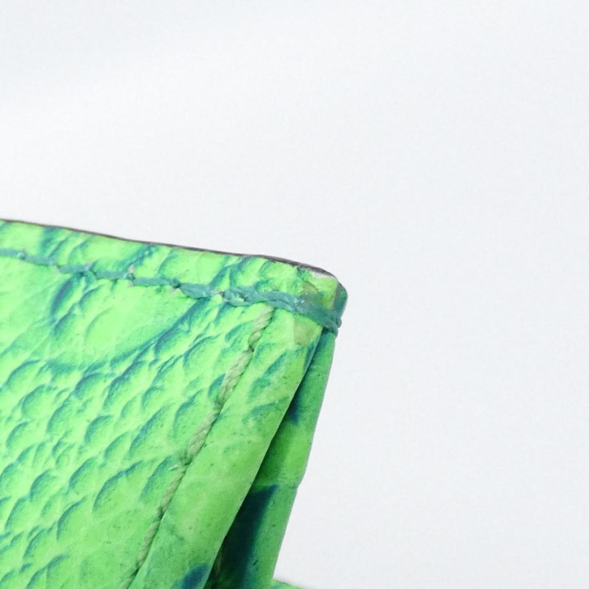 Louis Vuitton Blue Vert Leather Shoulder Bag